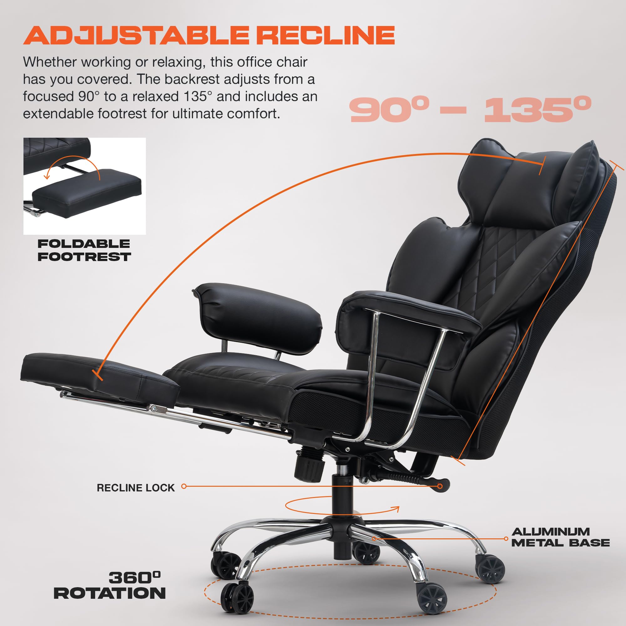 DROGO Monarch Premium Ergonomic Office Chair