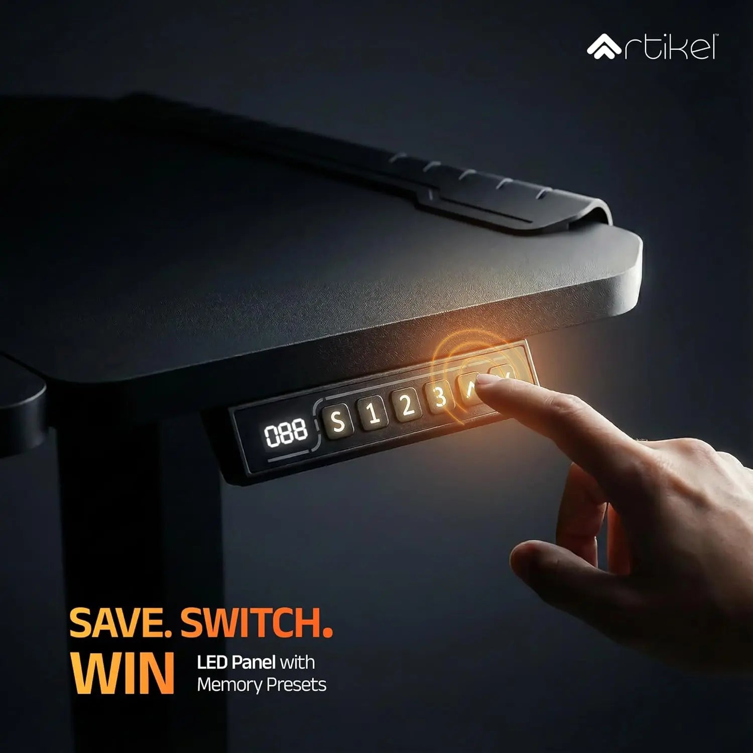 Drogo Phantom Electric Height Adjustable Gaming Table for Home & Office Drogo India