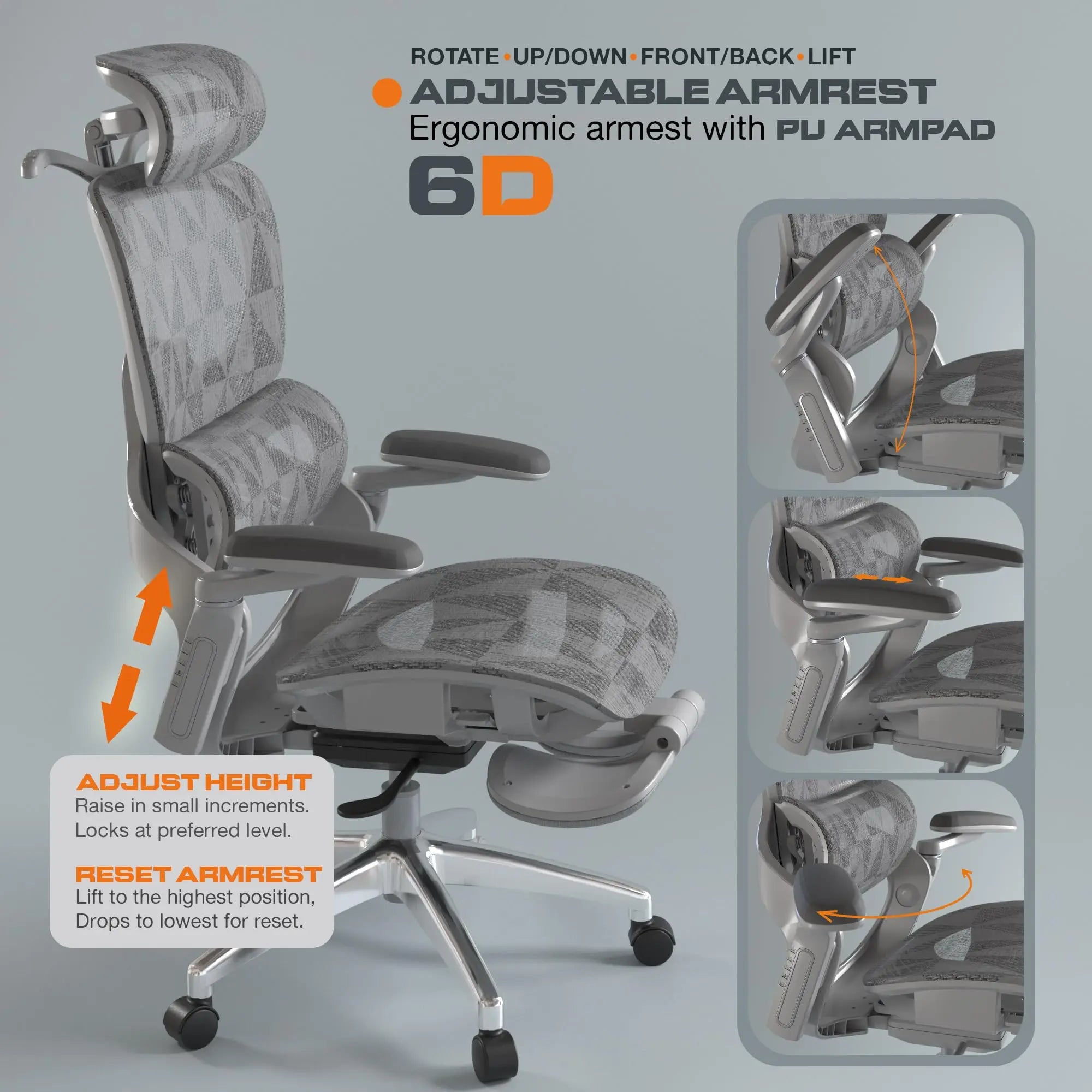 Drogo Evo Lounge Office Chair for Work from Home, Chair for Study with Breathable Mesh Drogo India