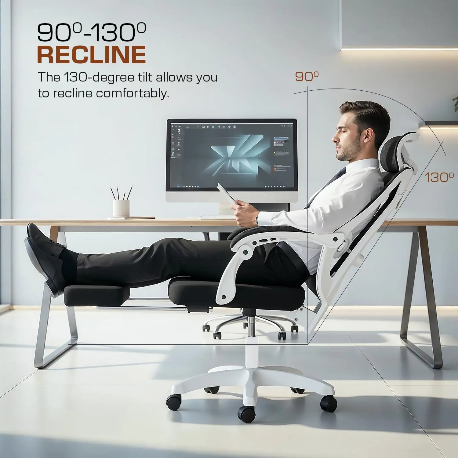 Drogo Flexo Ergonomic Office Chair For Work From Home With Breathable Mesh Drogo Ergonomics
