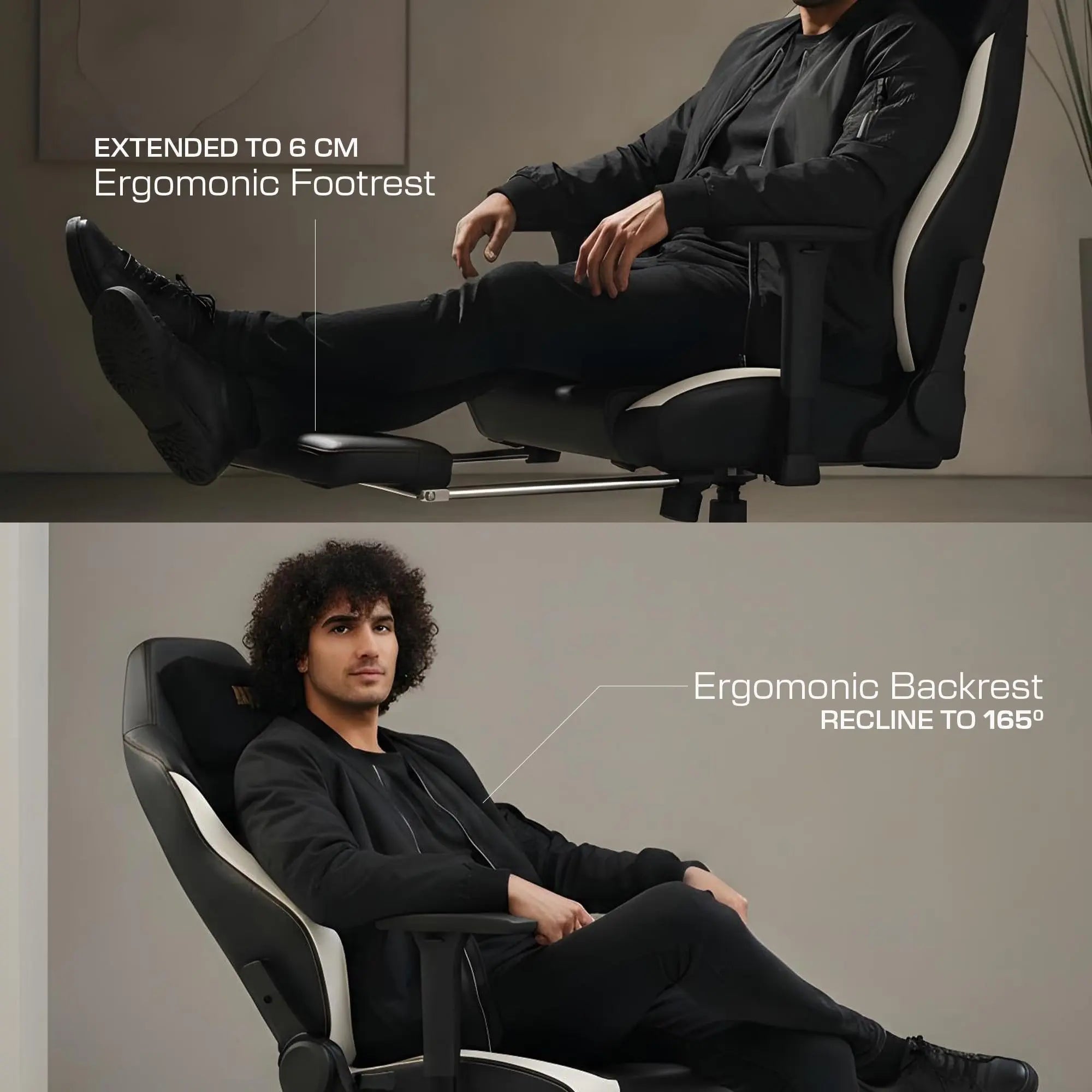 Drogo Titan Leto Ergonomic Gaming Chair with Hybrid Leatherette Fabric Drogo Ergonomics