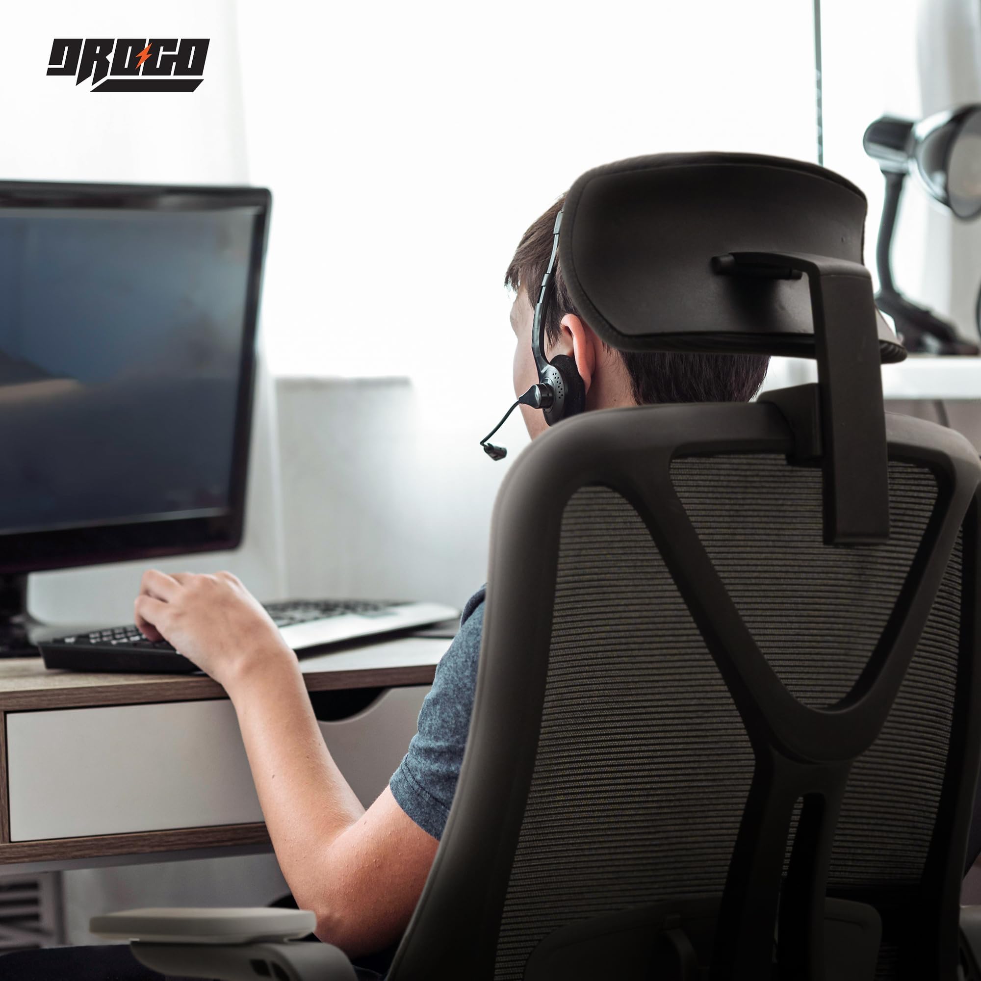 Drogo ComfortFlex Premium Ergonomic Office Chair for Work from Home