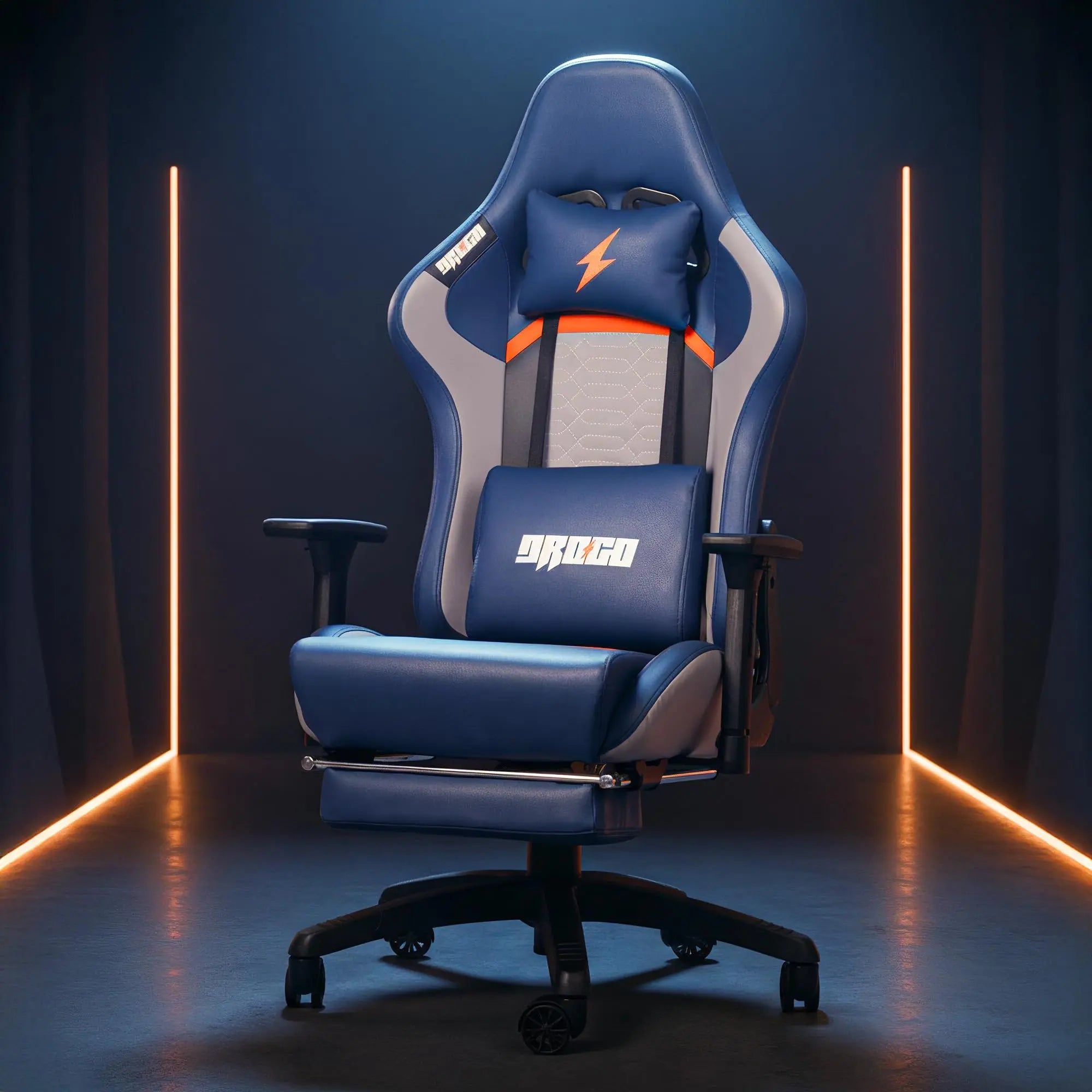 Drogo Racer Pro Series Gaming Chair Computer Chair With Pu Leather, Adjustable Seat Galaxy Incorporation