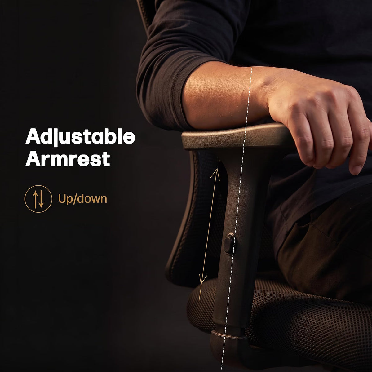 office chair with lumbar support