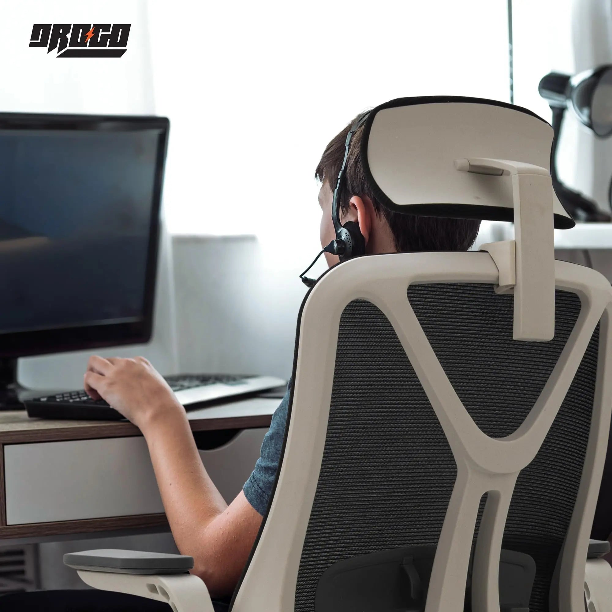 Drogo ComfortFlex Premium Ergonomic Office Chair for Work from Home Galaxy Incorporation