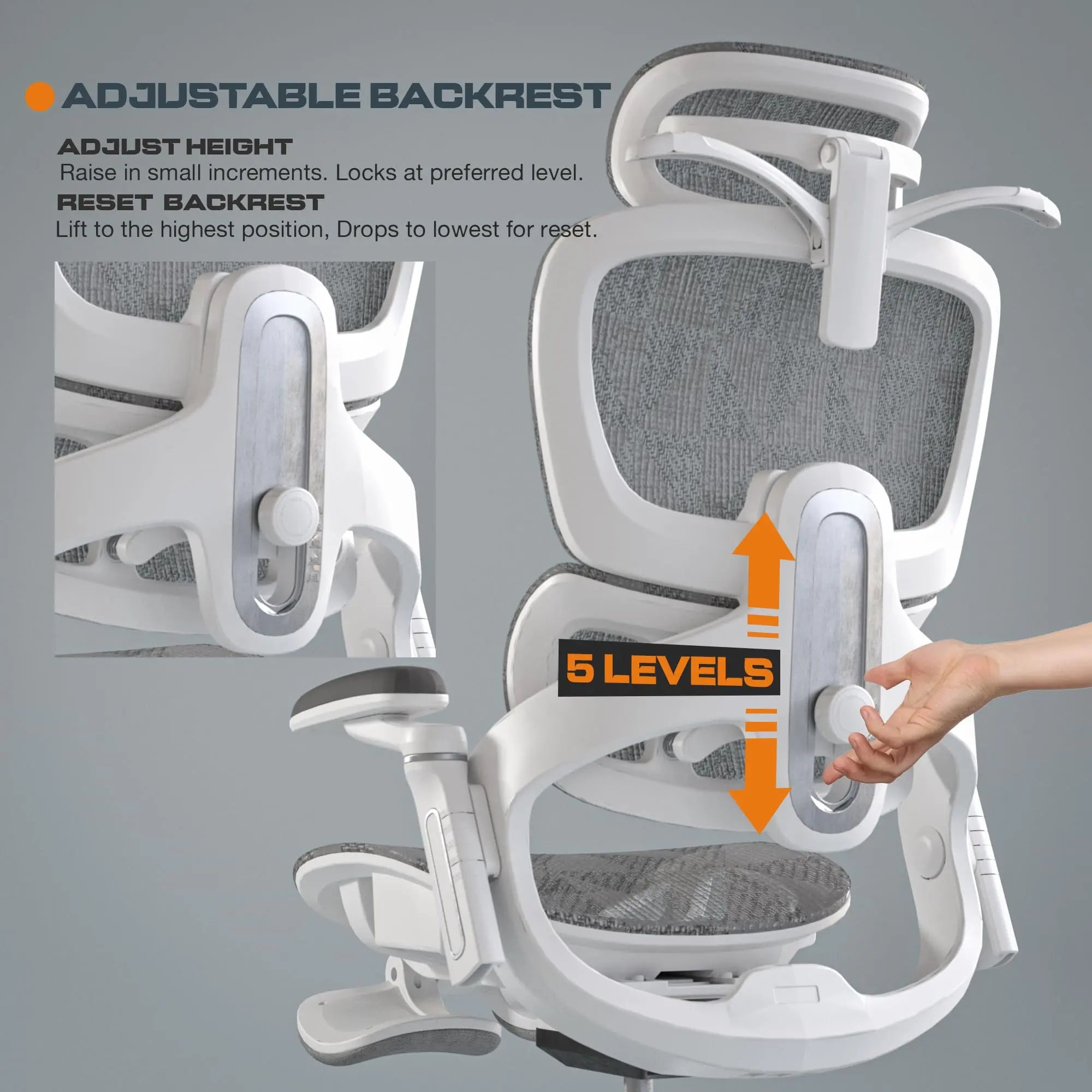 Drogo Evo Lounge Office Chair for Work from Home, Chair for Study with Breathable Mesh Drogo India