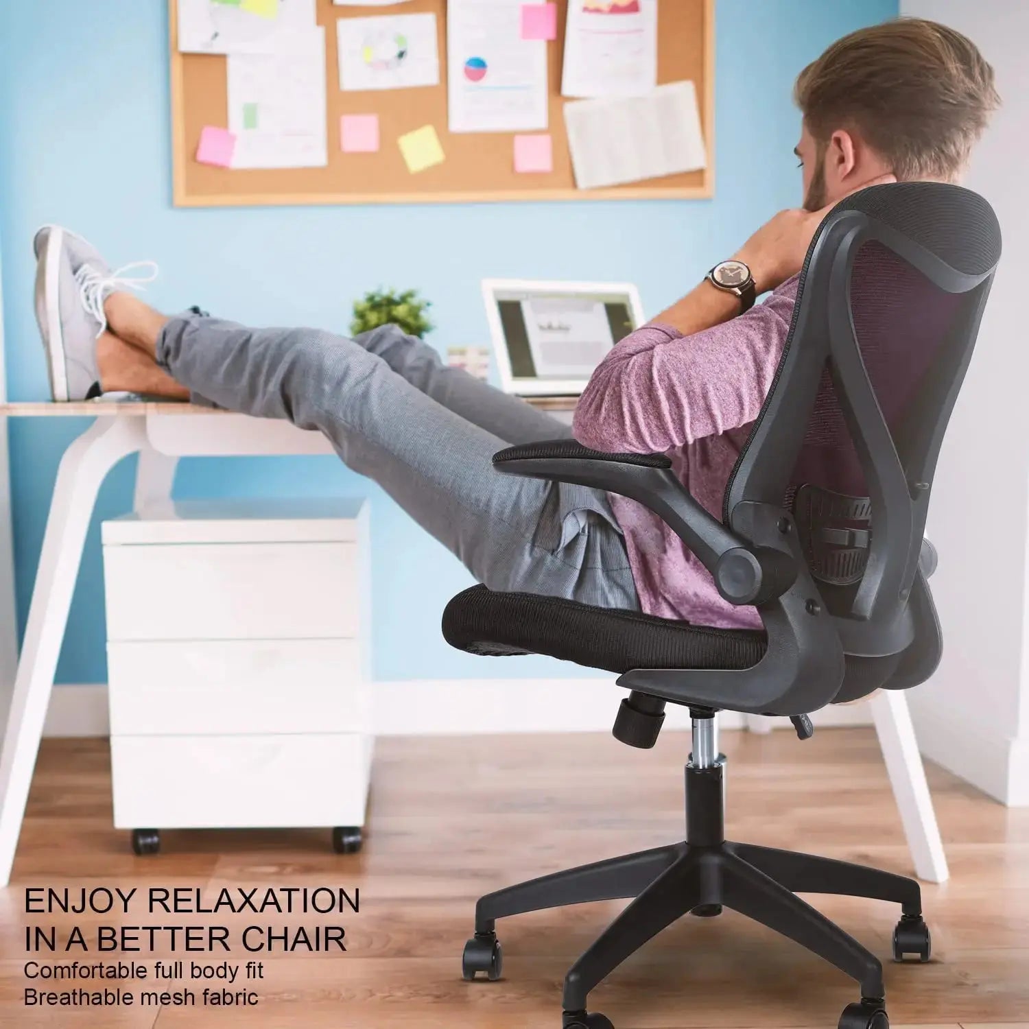 Drogo Marshal Lite Ergonomic Office Chair for Work from Home, High Back Computer Chair Galaxy Incorporation