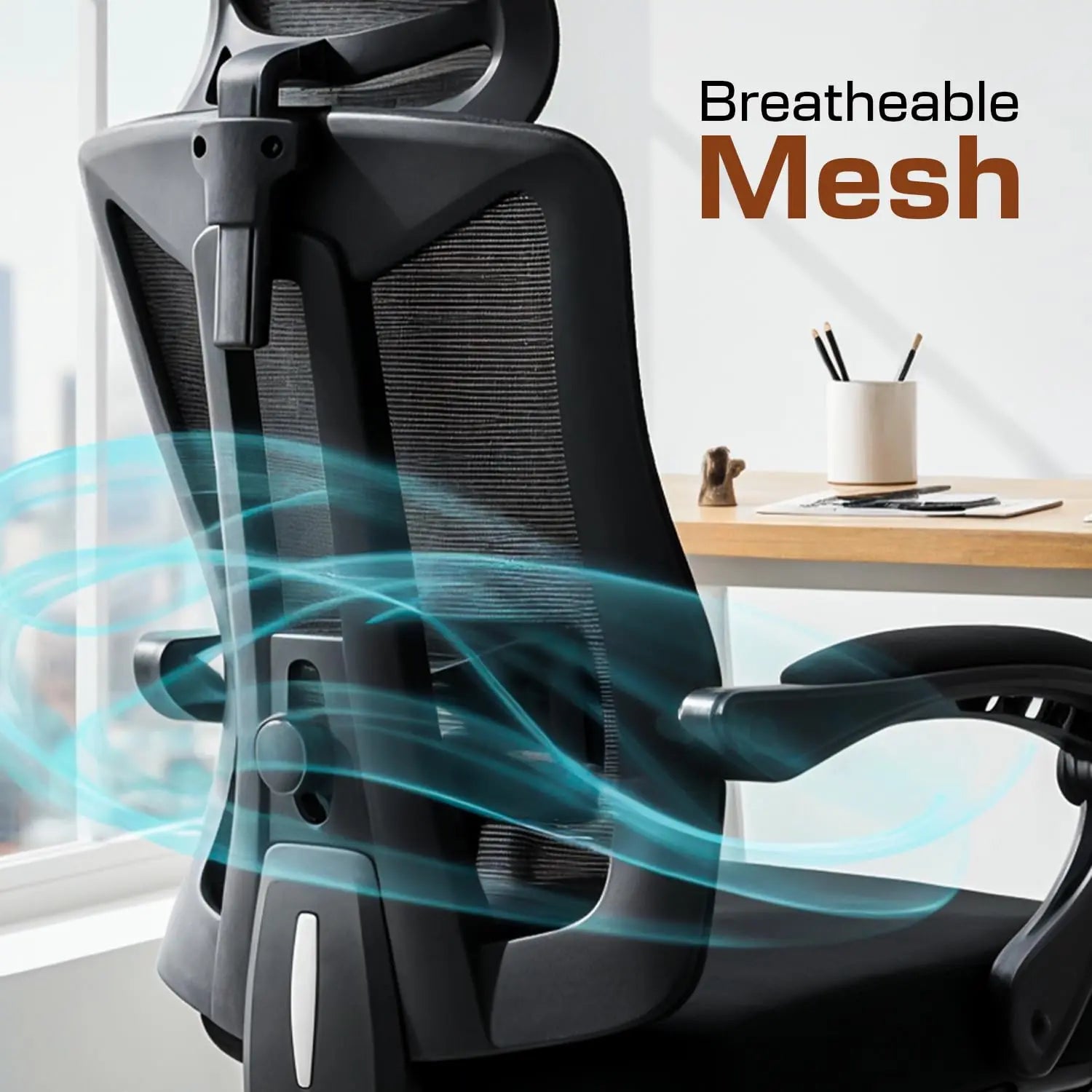 Drogo Flexo Ergonomic Office Chair For Work From Home With Breathable Mesh Drogo Ergonomics