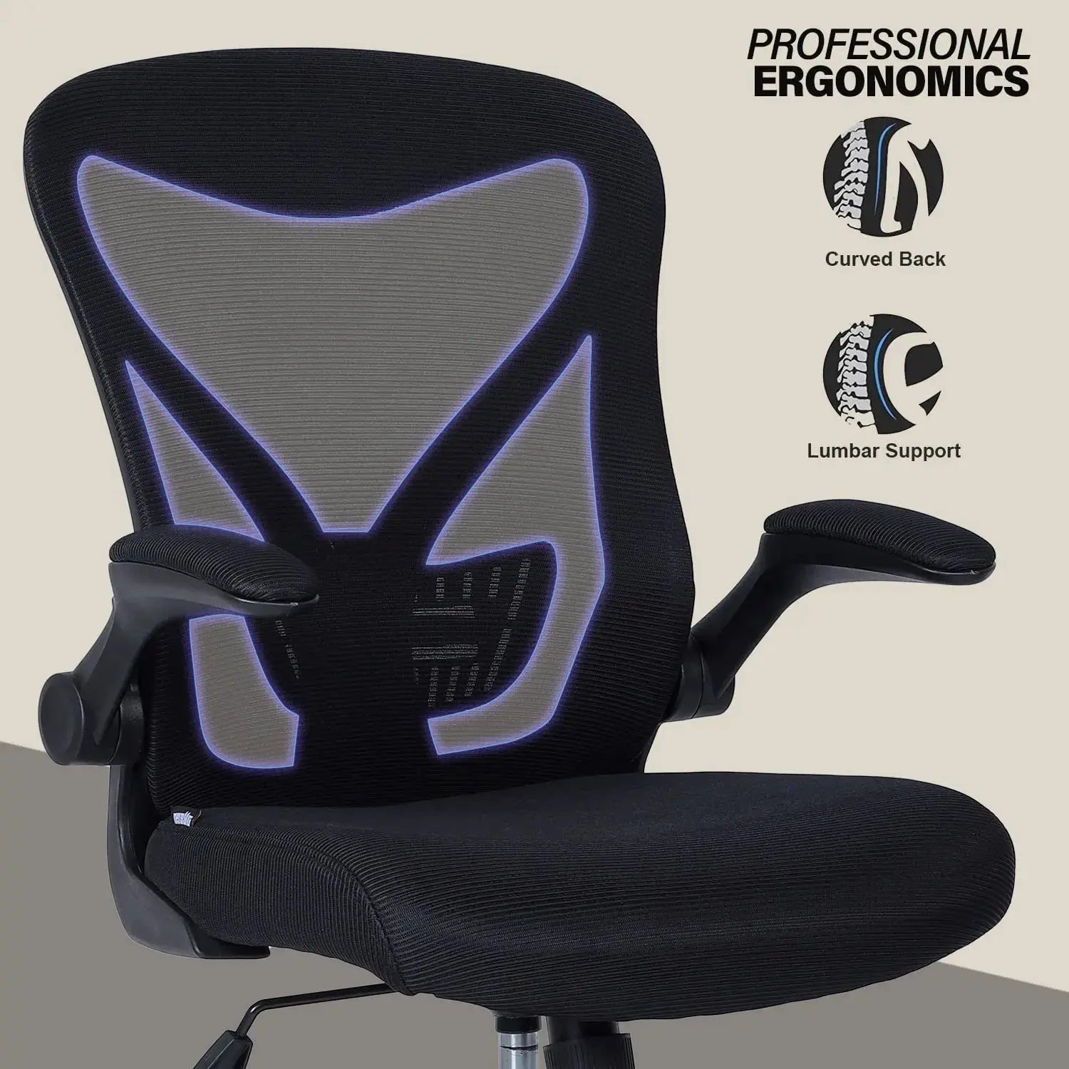 Drogo Marshal Lite Ergonomic Office Chair for Work from Home, High Back Computer Chair Galaxy Incorporation