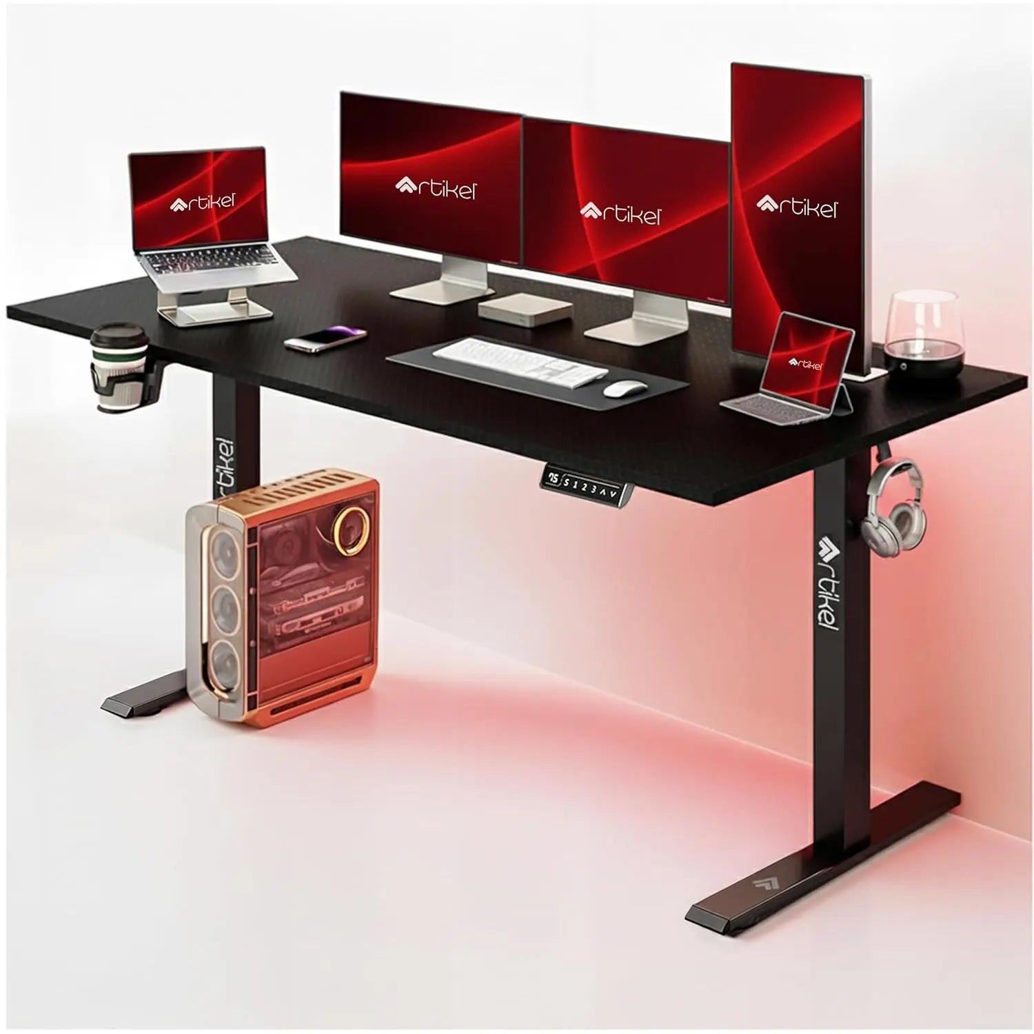 Drogo Artidesk Lite X-Large Electric Height Adjustable Table for Office & Home (160x75cm) Drogo India