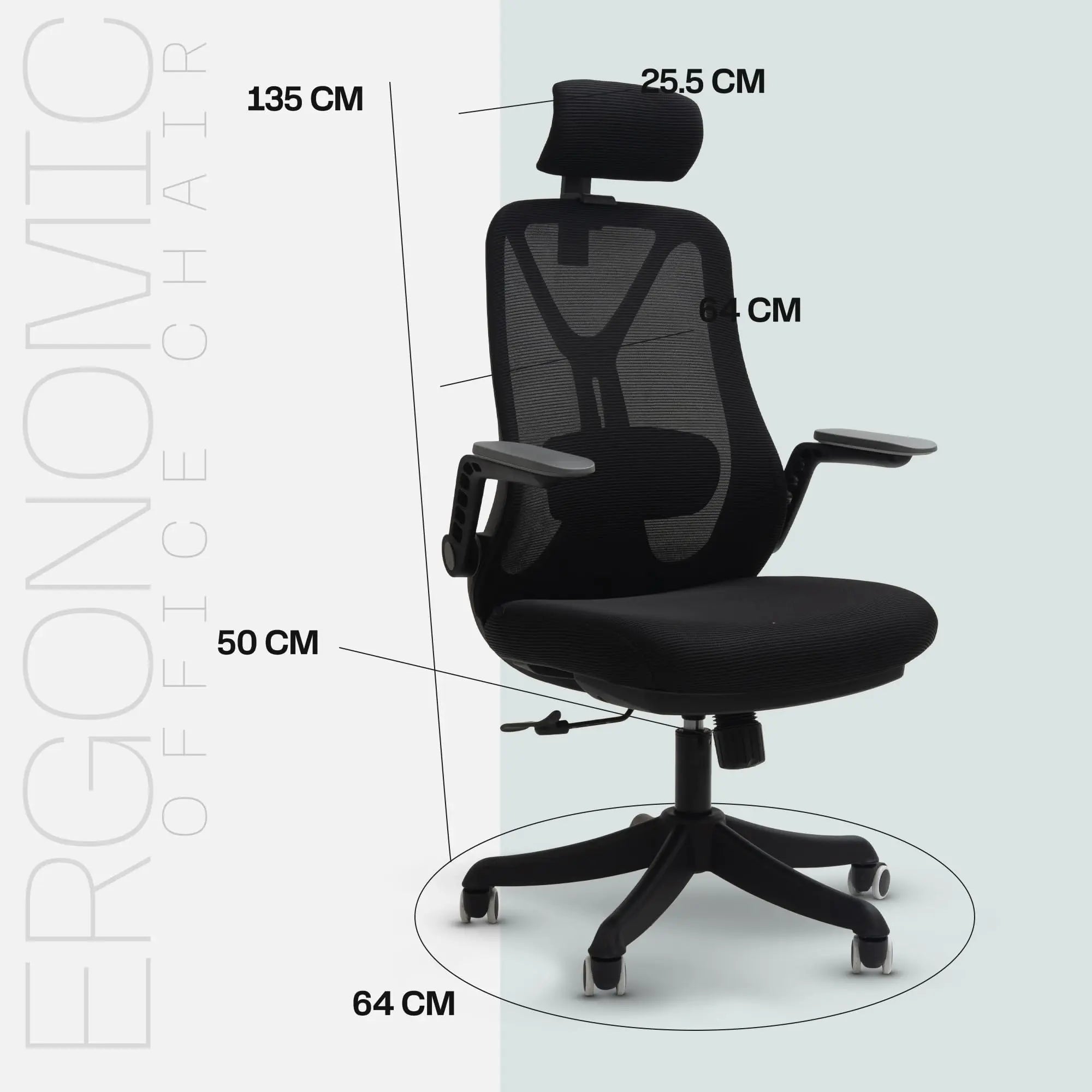 Drogo ComfortFlex Premium Ergonomic Office Chair for Work from Home Galaxy Incorporation