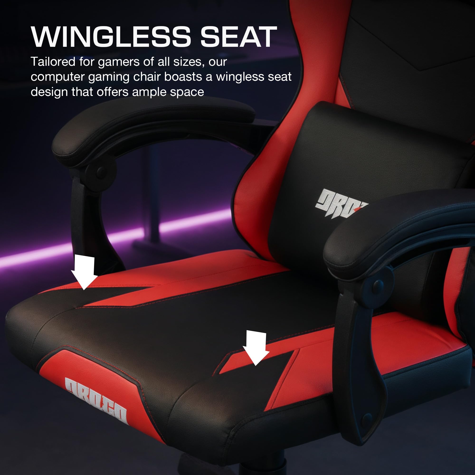 Drogo Auro X1 Ergonomic Gaming Chair with Premium PU Leather Fabric