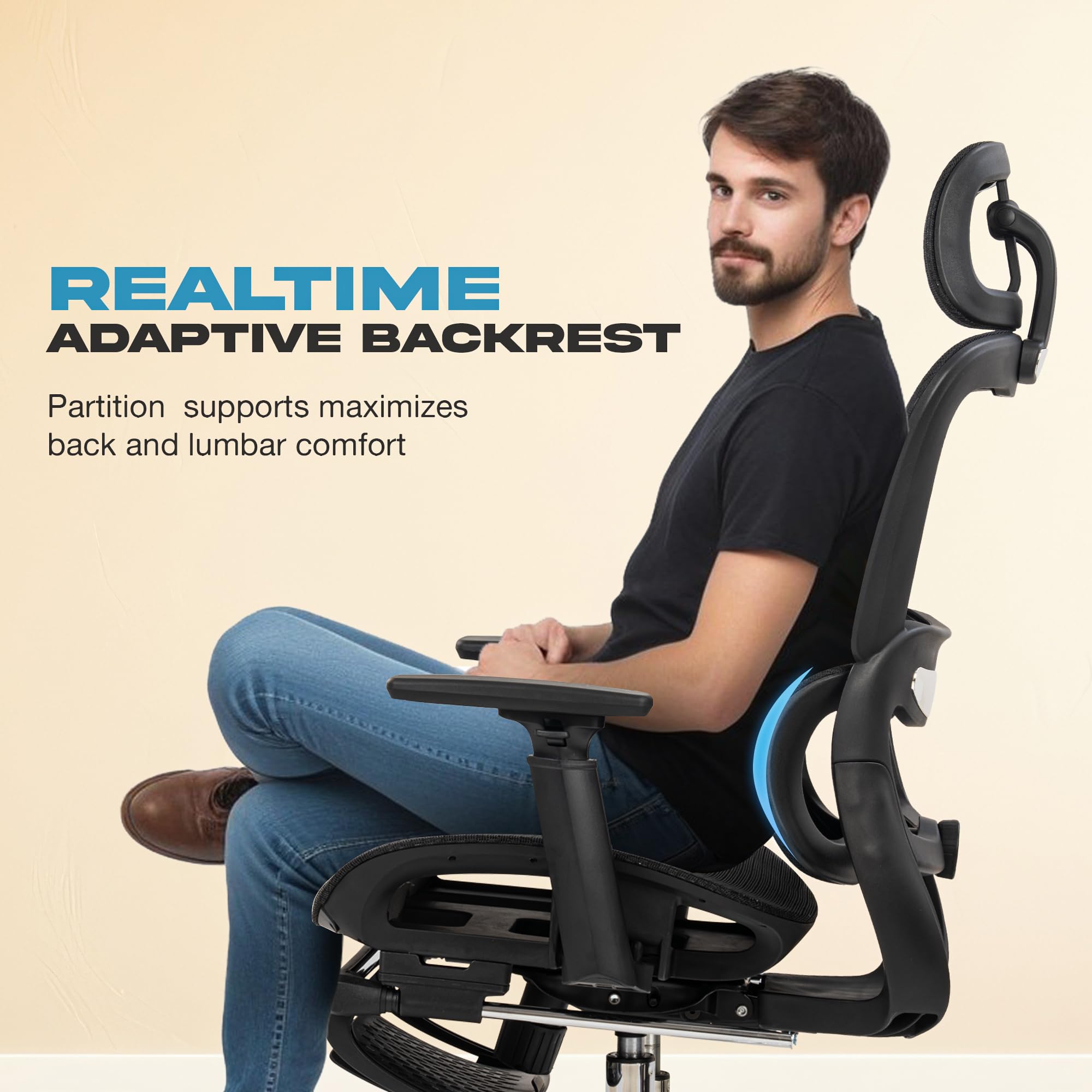 Drogo ProFlex Ergonomic Office Chair for Work from Home