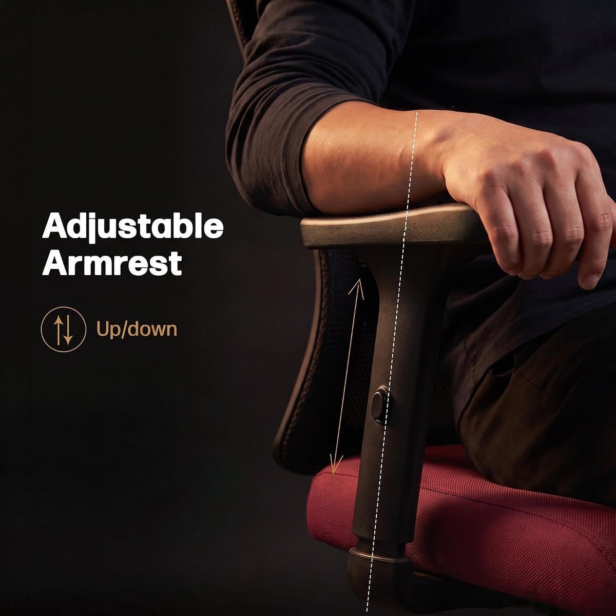 office chair with lumbar support