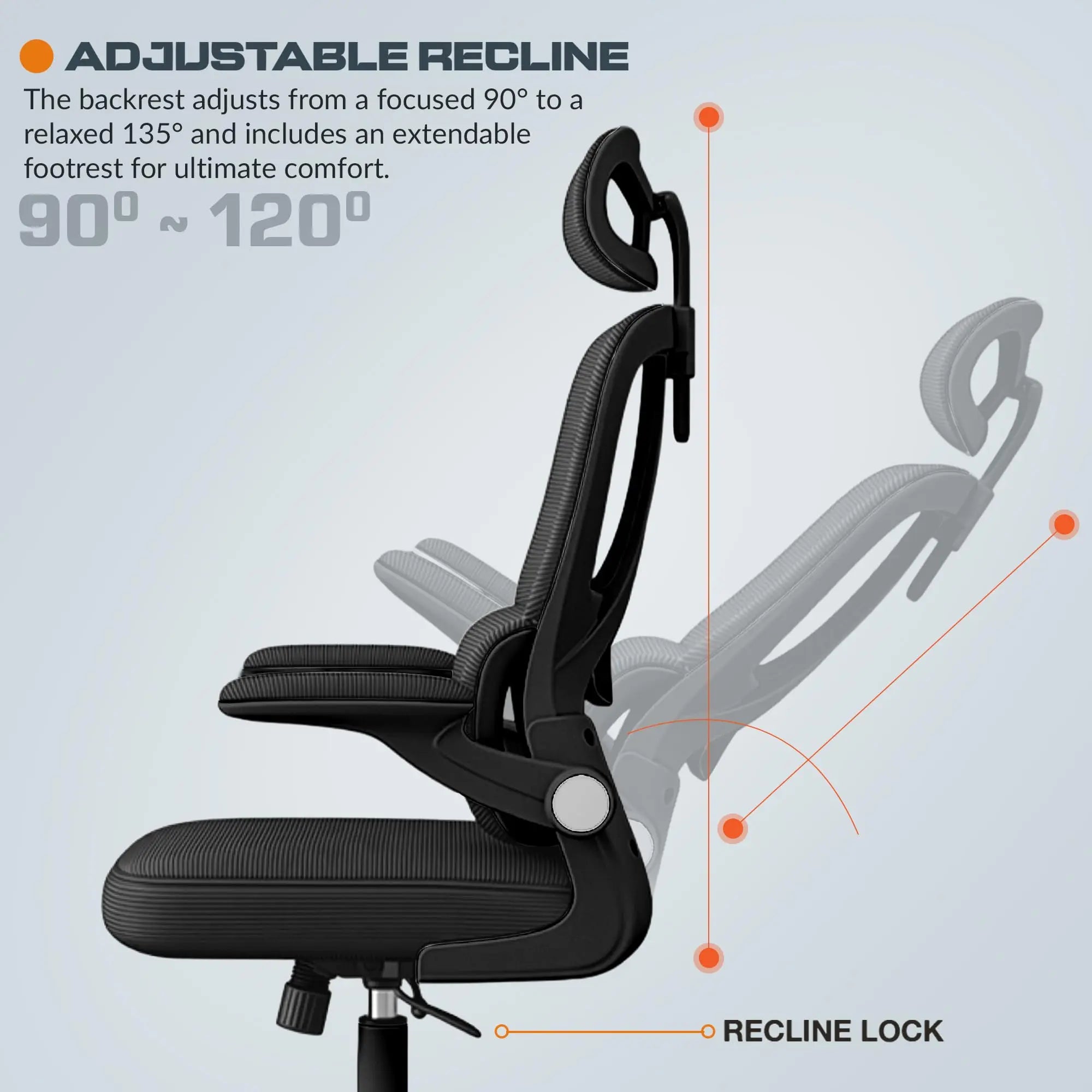 Drogo ErgoFlex Pro Ergonomic Office Chair for Work from Home, Desk Chair Drogo India