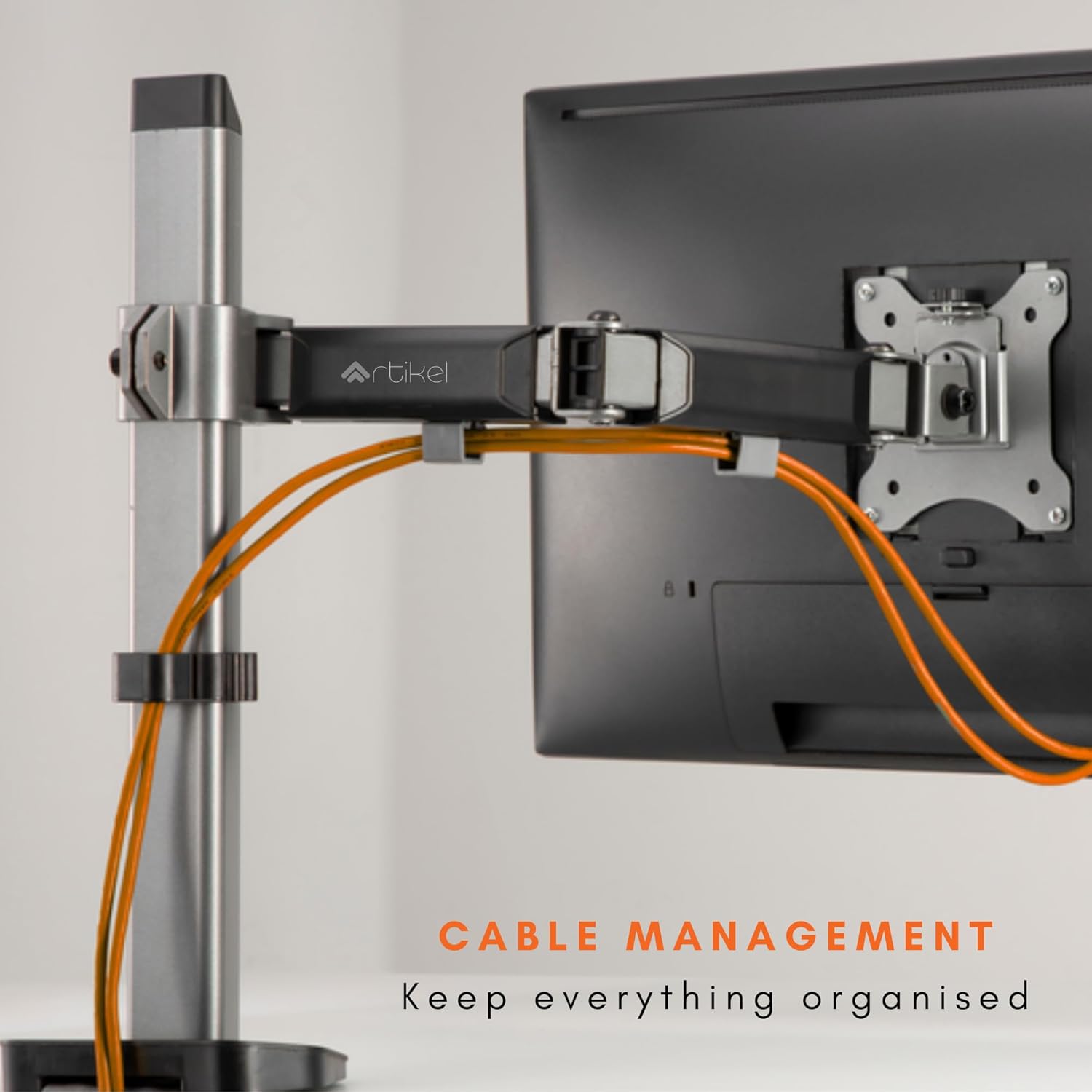 single monitor desk mount