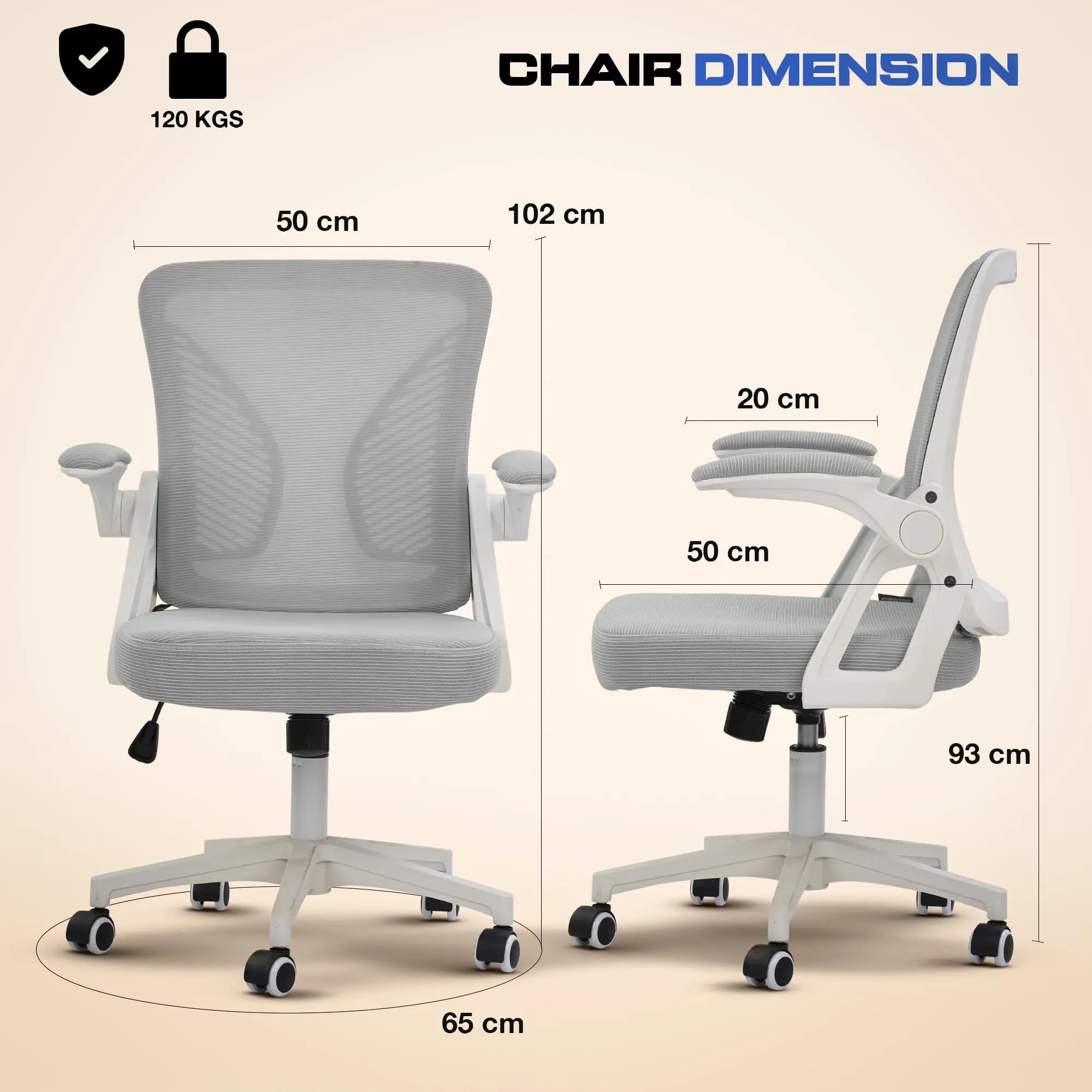 Drogo DynamicWing Ergonomic Computer Chair for Work from Home Galaxy Incorporation