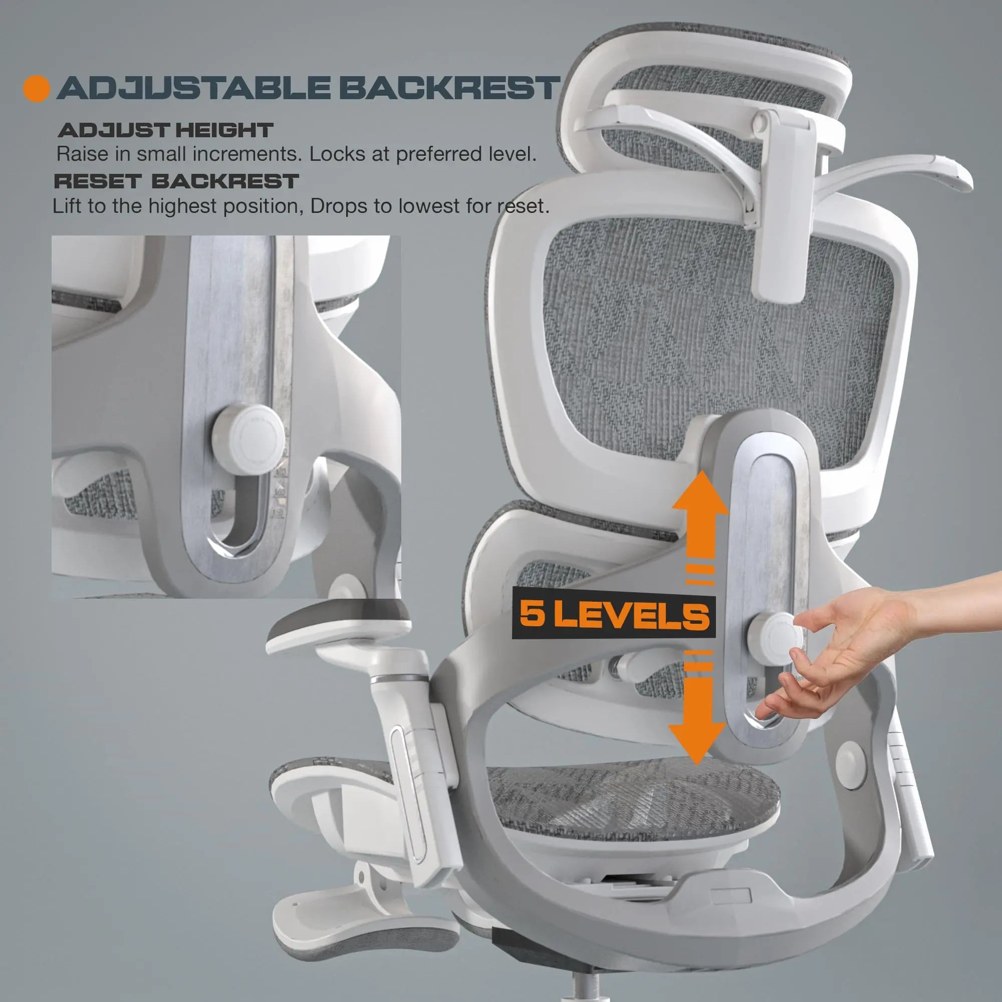 Drogo Evo Lounge Office Chair for Work from Home, Chair for Study with Breathable Mesh Drogo India