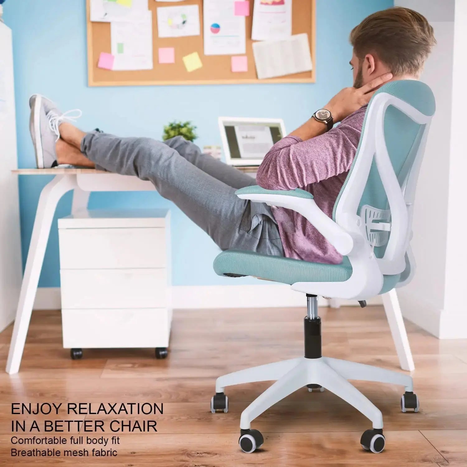 Drogo Marshal Lite Ergonomic Office Chair for Work from Home, High Back Computer Chair Galaxy Incorporation