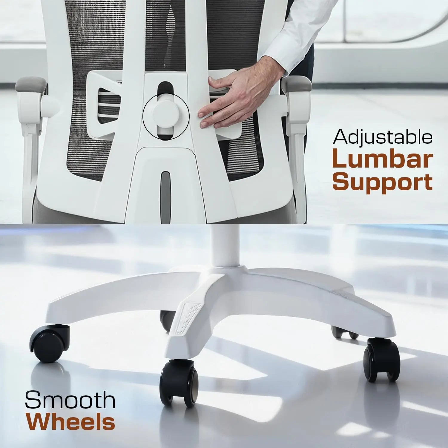 Drogo Flexo Ergonomic Office Chair For Work From Home With Breathable Mesh Drogo Ergonomics