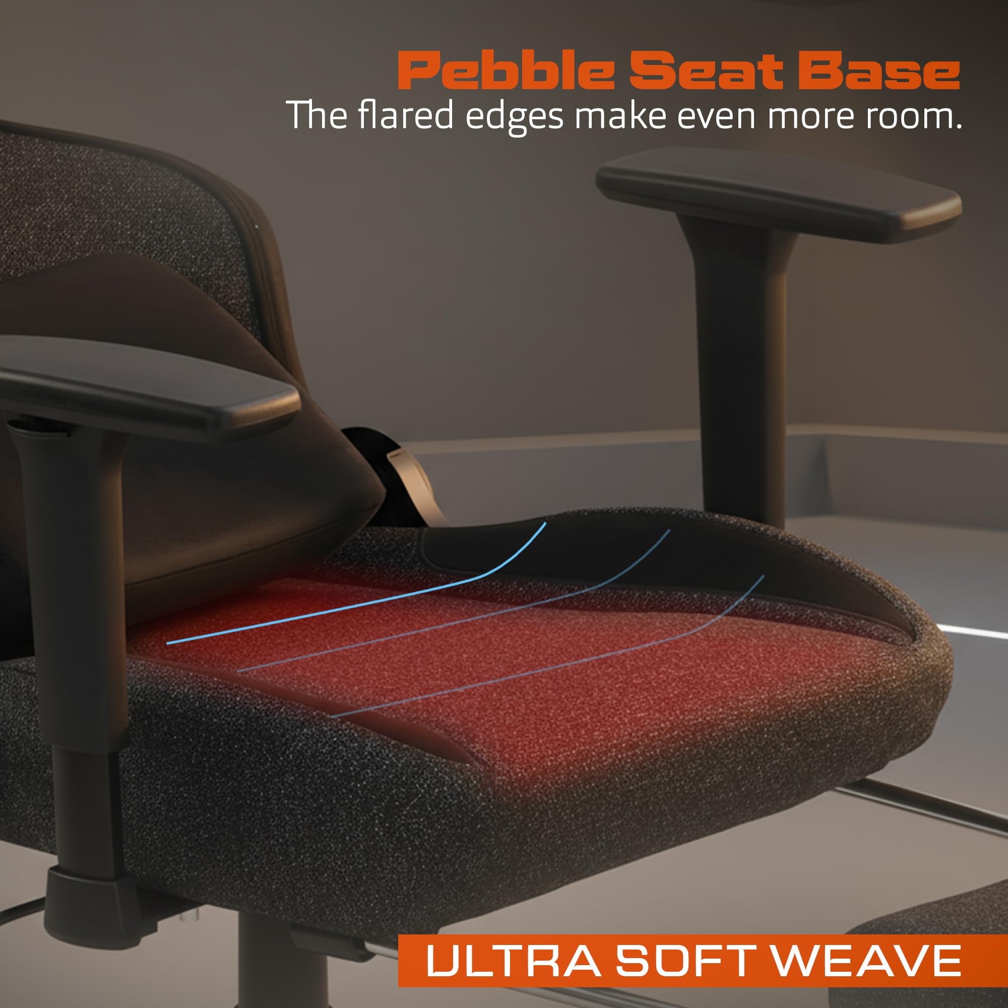 Drogo Titan Ultra Ergonomic Gaming Chair with Soft Weave Mesh Fabric