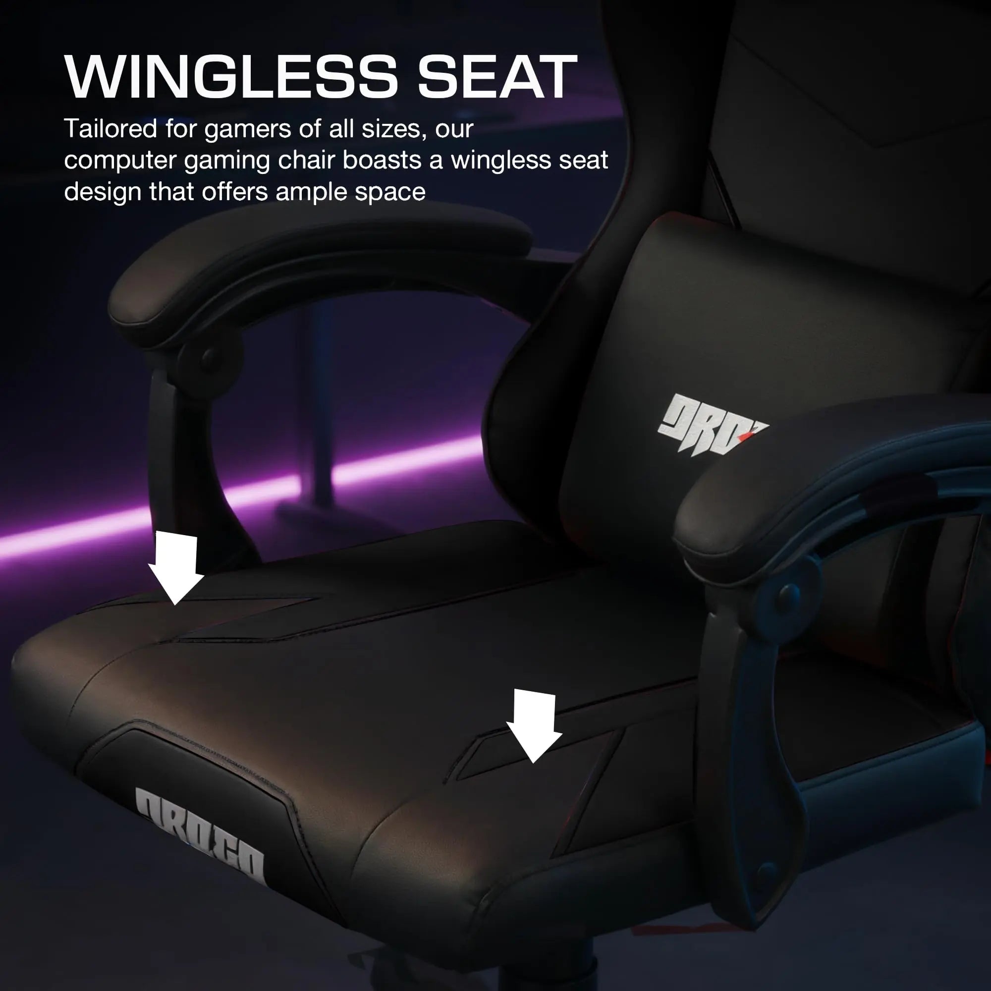 Drogo Auro X1 Ergonomic Gaming Chair with Premium PU Leather Fabric Drogo India