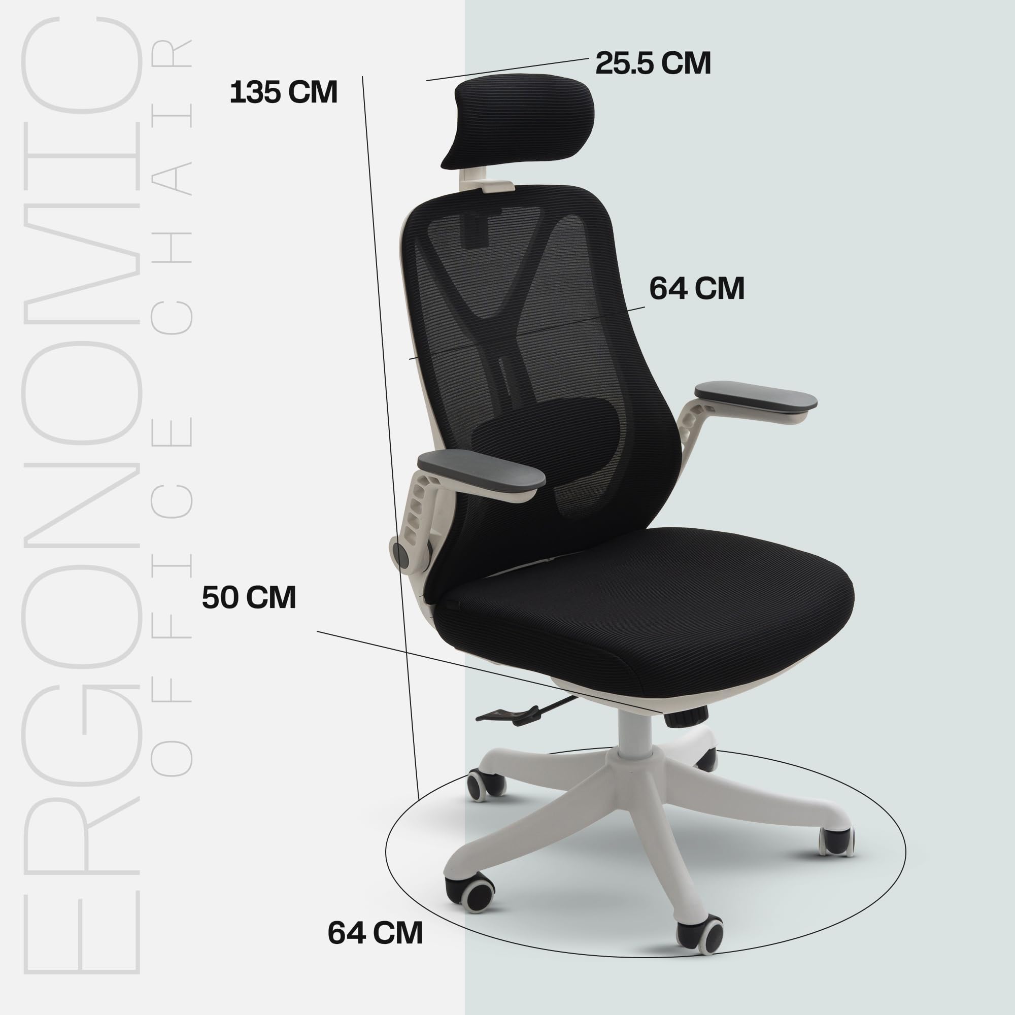 Drogo ComfortFlex Premium Ergonomic Office Chair for Work from Home