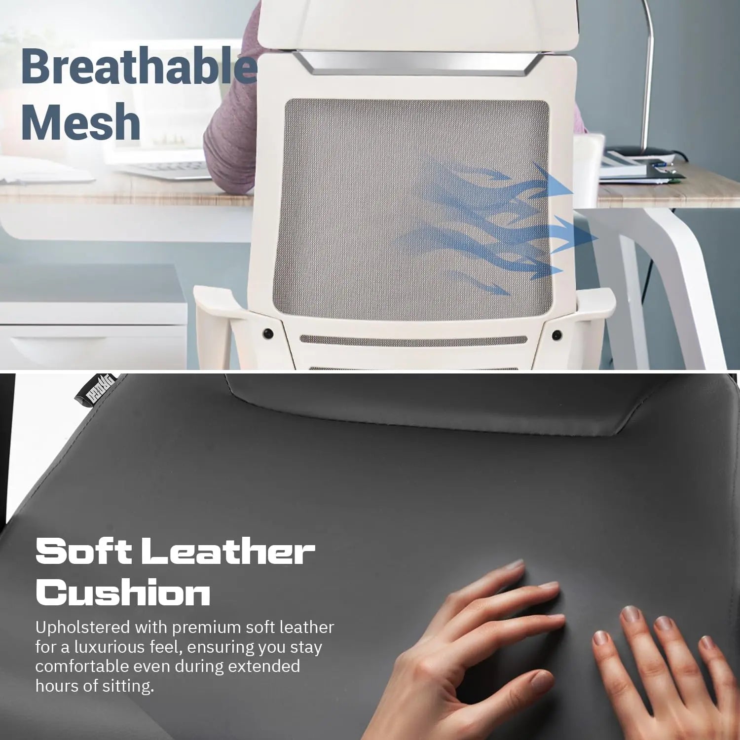 Drogo Lumina Pro Ergonomic Premium Office Chair for Work at Home Drogo India