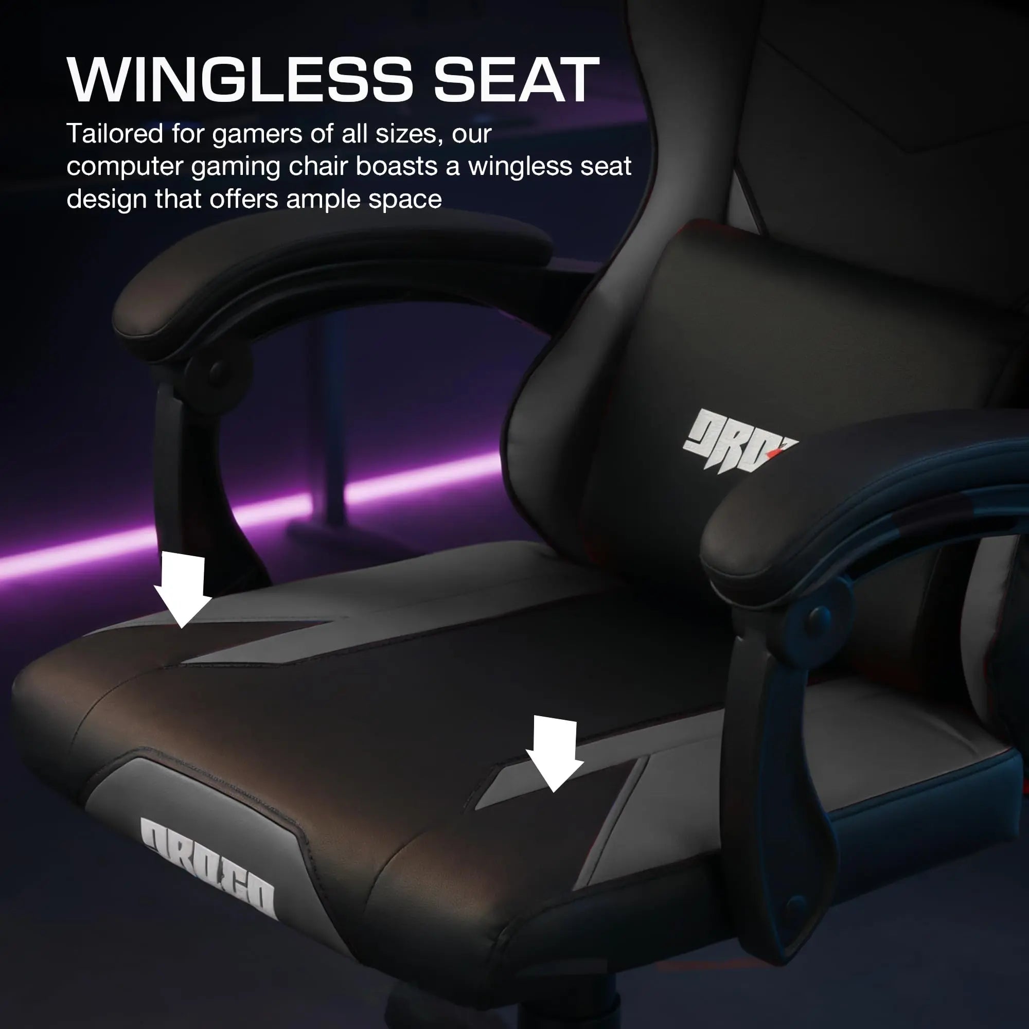 Drogo Auro X1 Ergonomic Gaming Chair with Premium PU Leather Fabric Drogo India