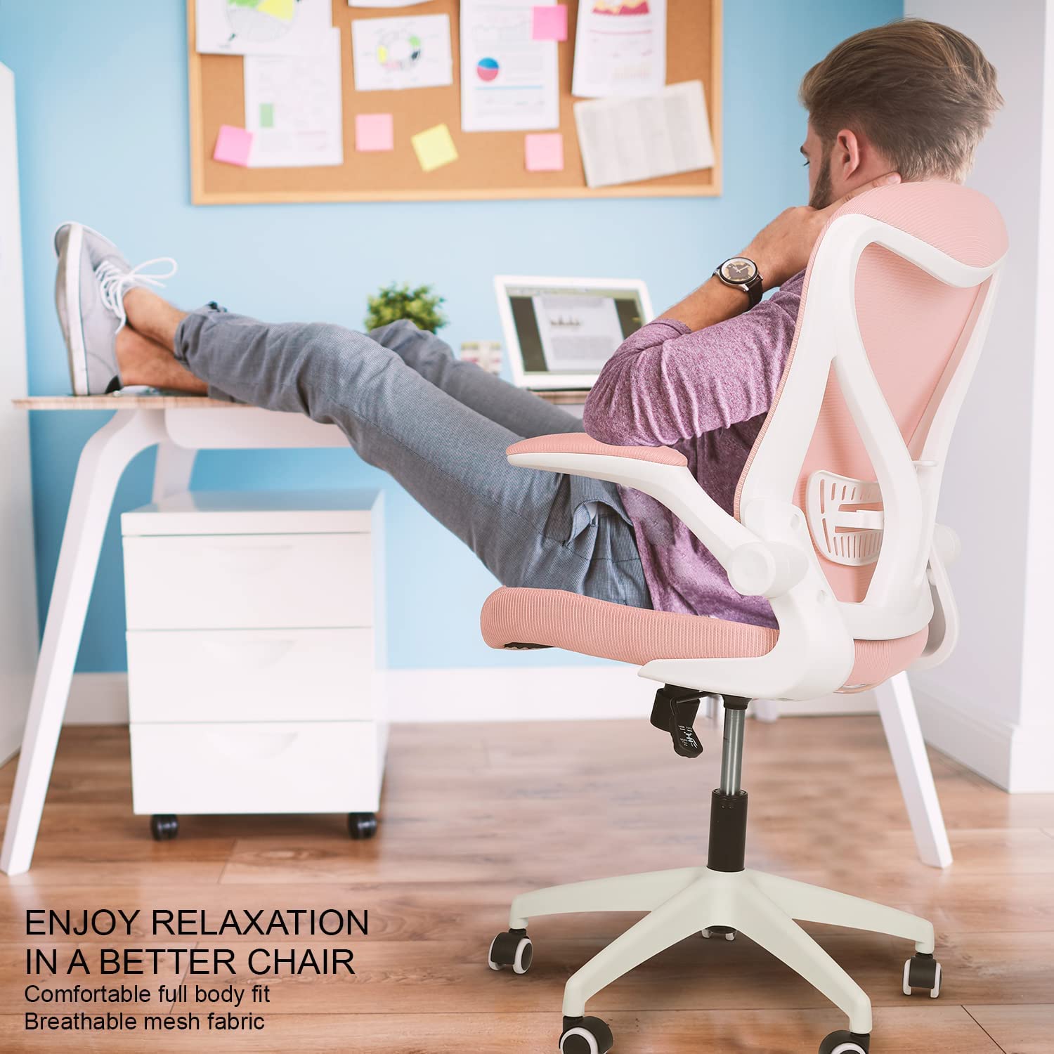 Drogo Marshal Lite Ergonomic Office Chair for Work from Home, High Back Computer Chair