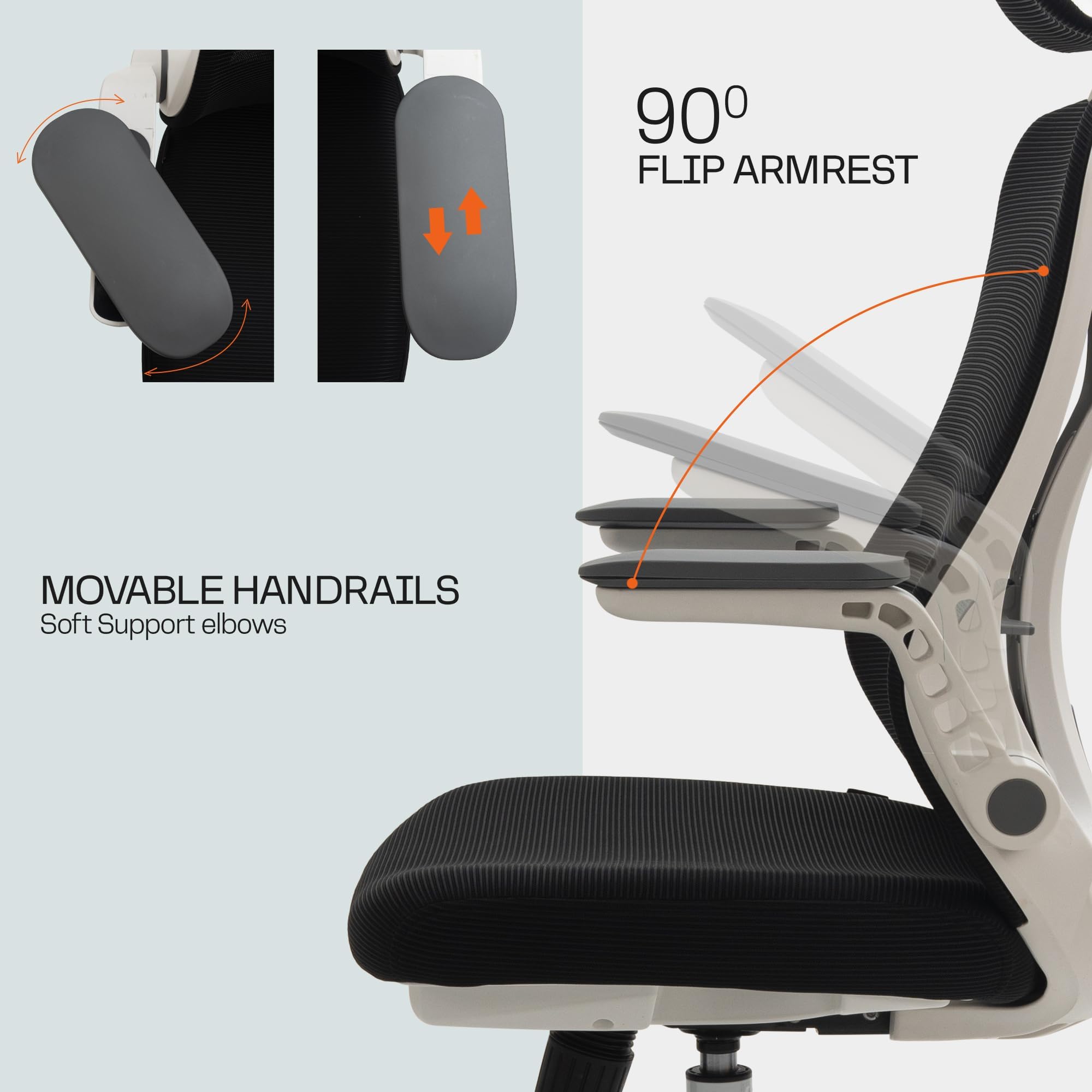 Drogo ComfortFlex Premium Ergonomic Office Chair for Work from Home