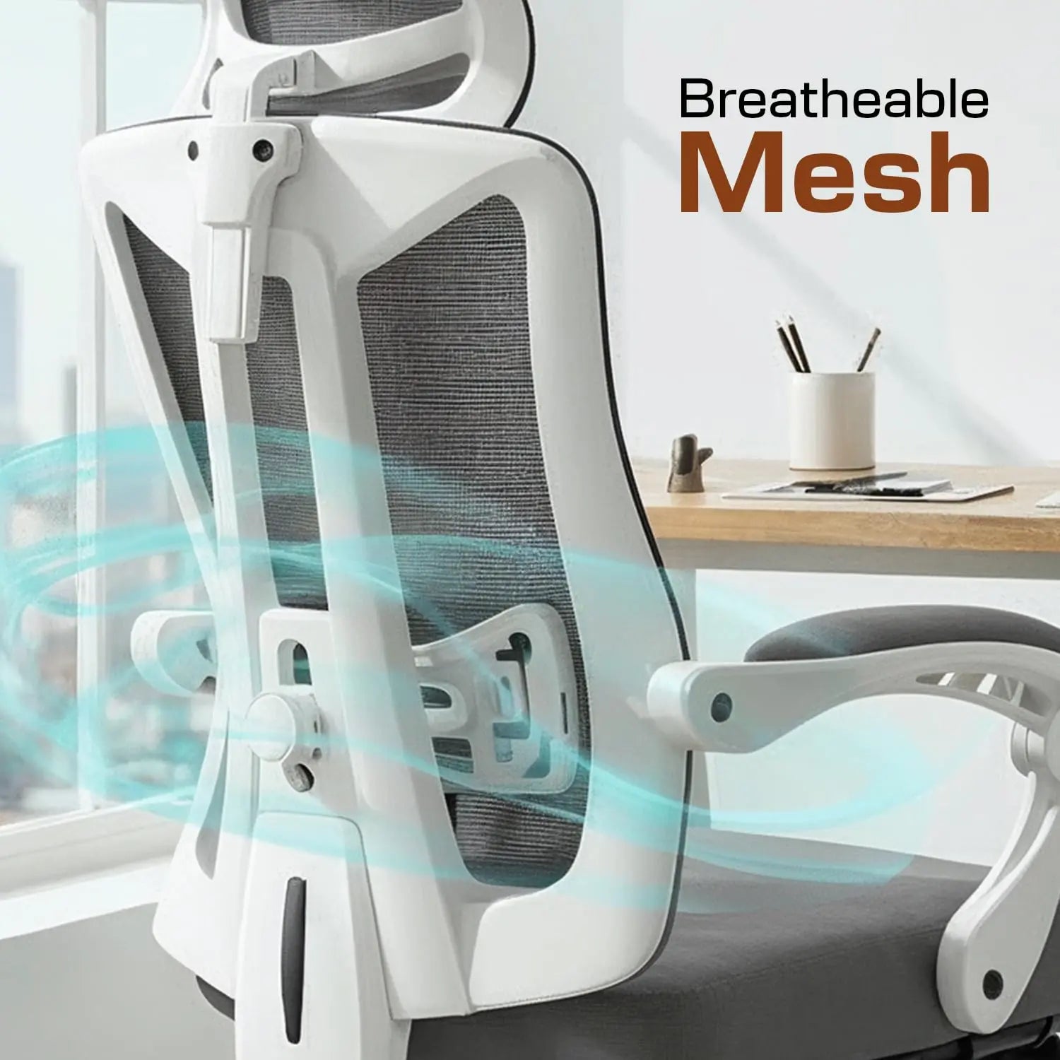 Drogo Flexo Ergonomic Office Chair For Work From Home With Breathable Mesh Drogo Ergonomics