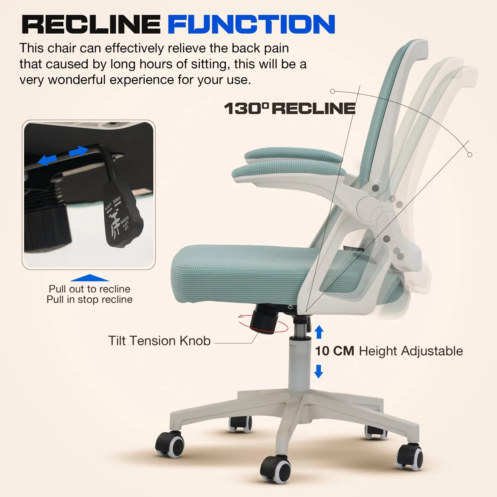 Drogo DynamicWing Ergonomic Computer Chair for Work from Home Galaxy Incorporation