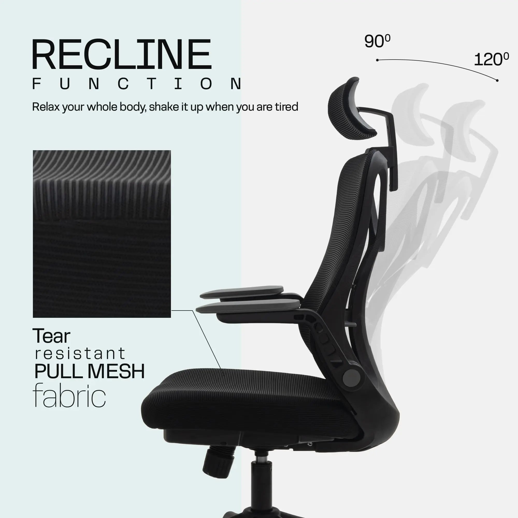 Drogo ComfortFlex Premium Ergonomic Office Chair for Work from Home Galaxy Incorporation