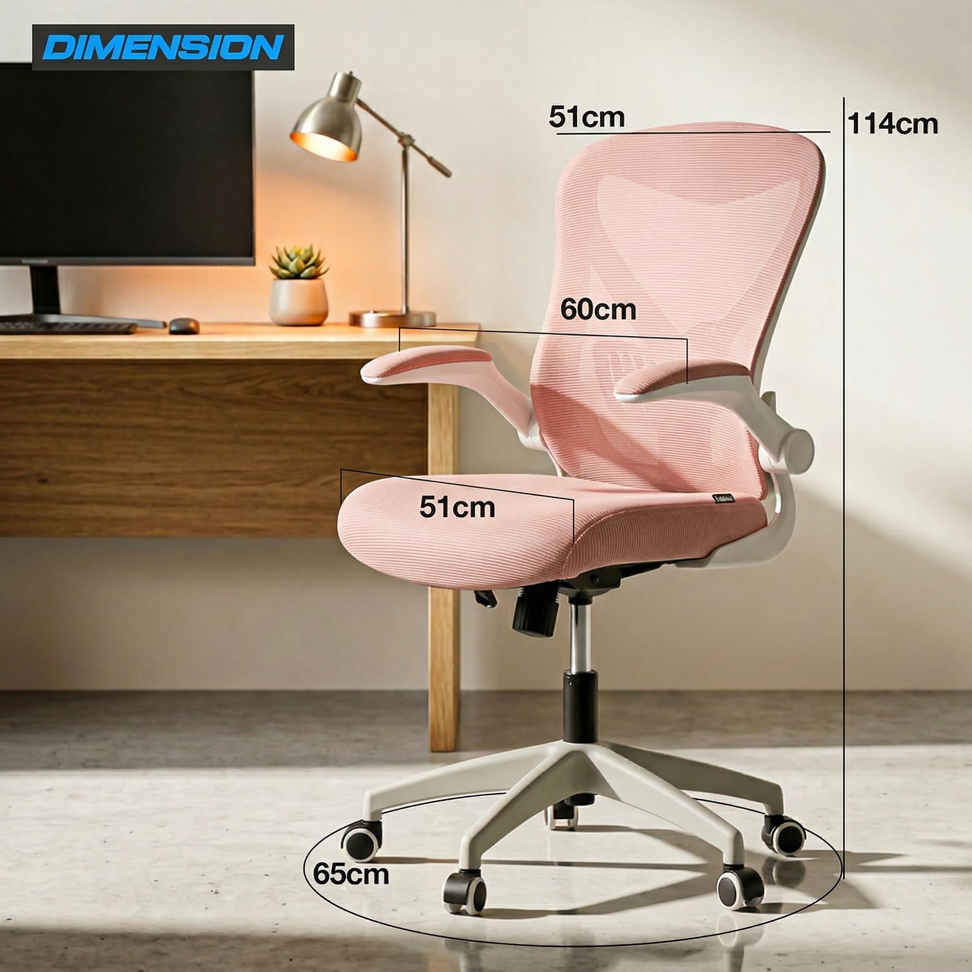 Drogo Marshal Lite Ergonomic Office Chair for Work from Home