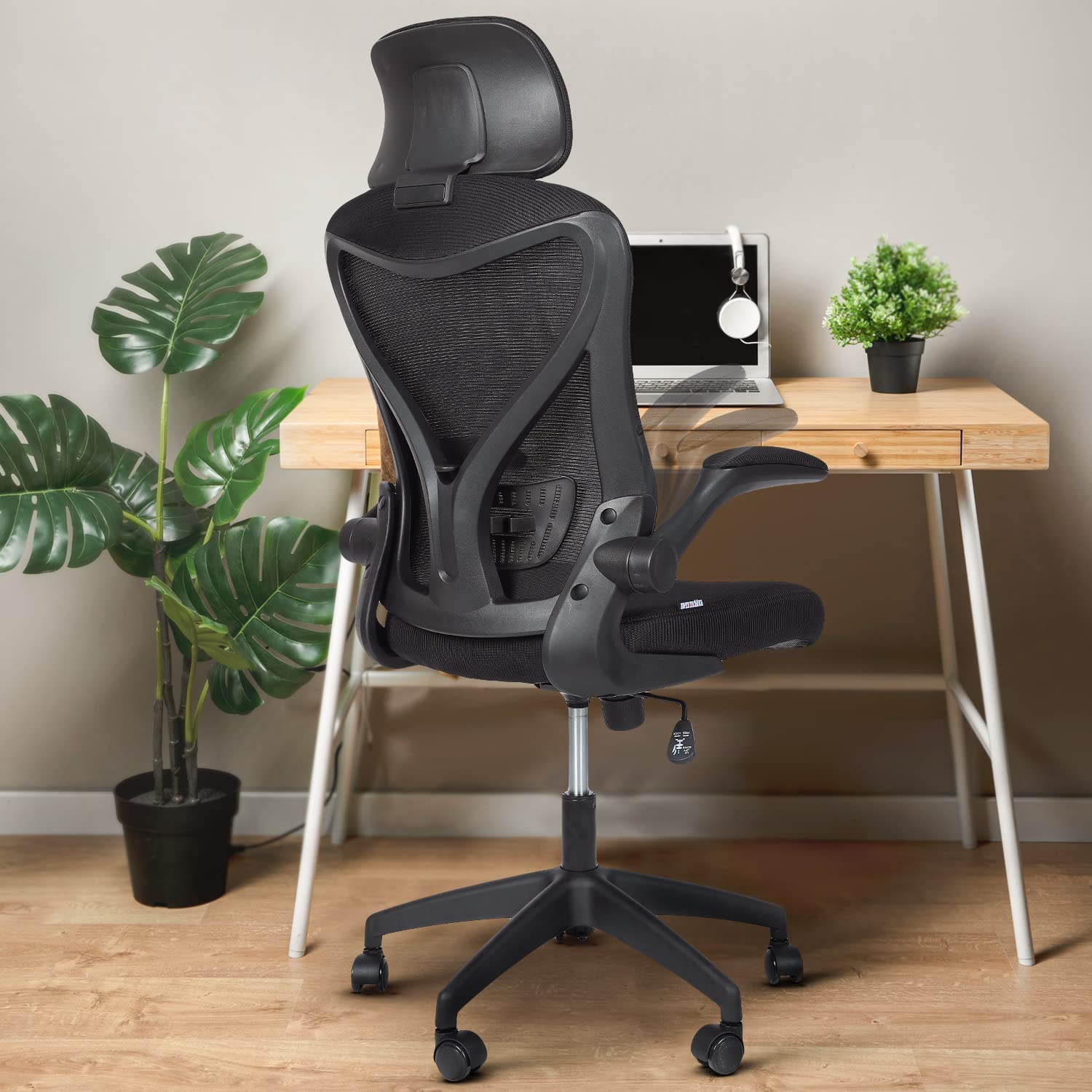 Drogo Marshal Pro Premium Ergonomic Office Chair for Work from Home, Flip-up Armrest