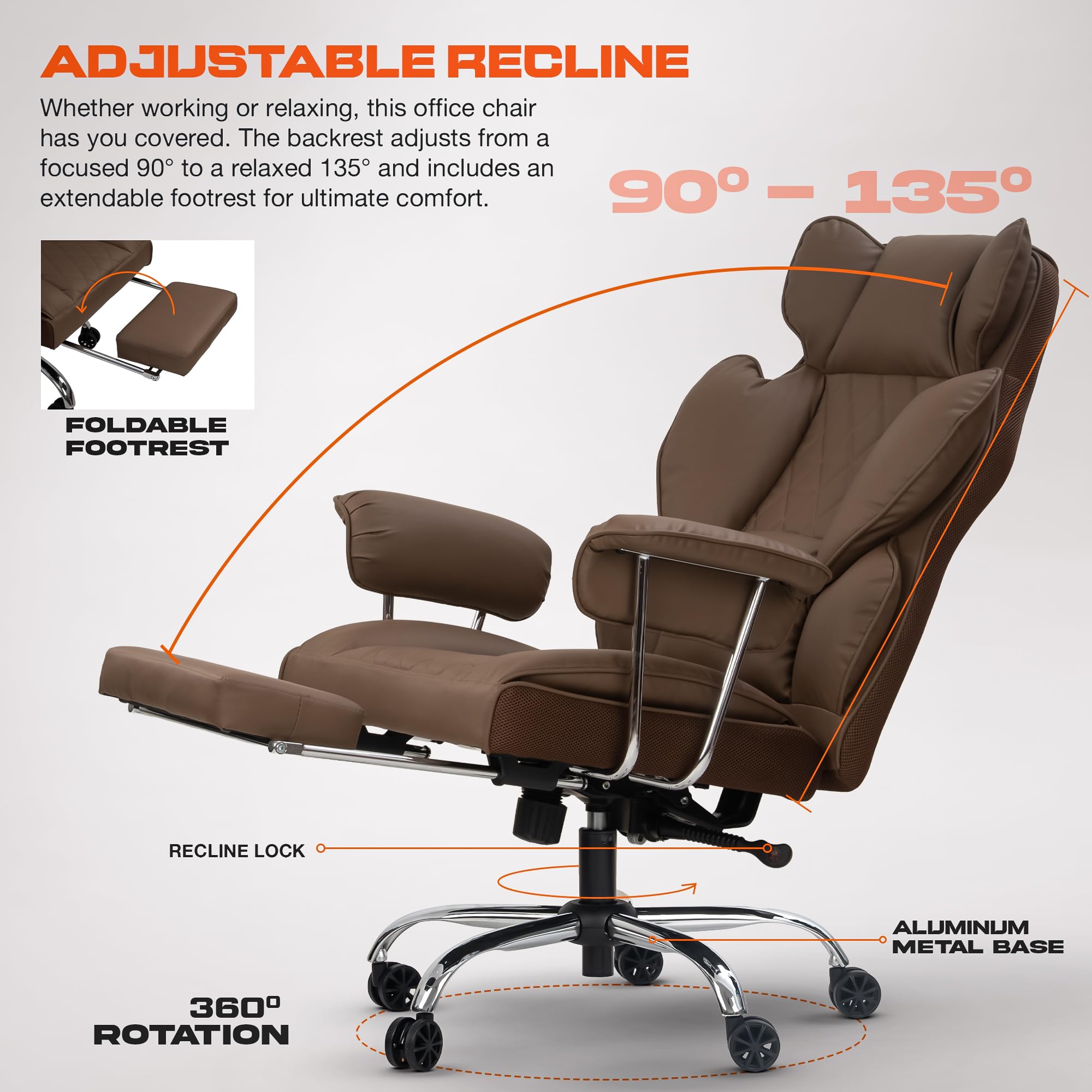 DROGO Monarch Premium Ergonomic Office Chair