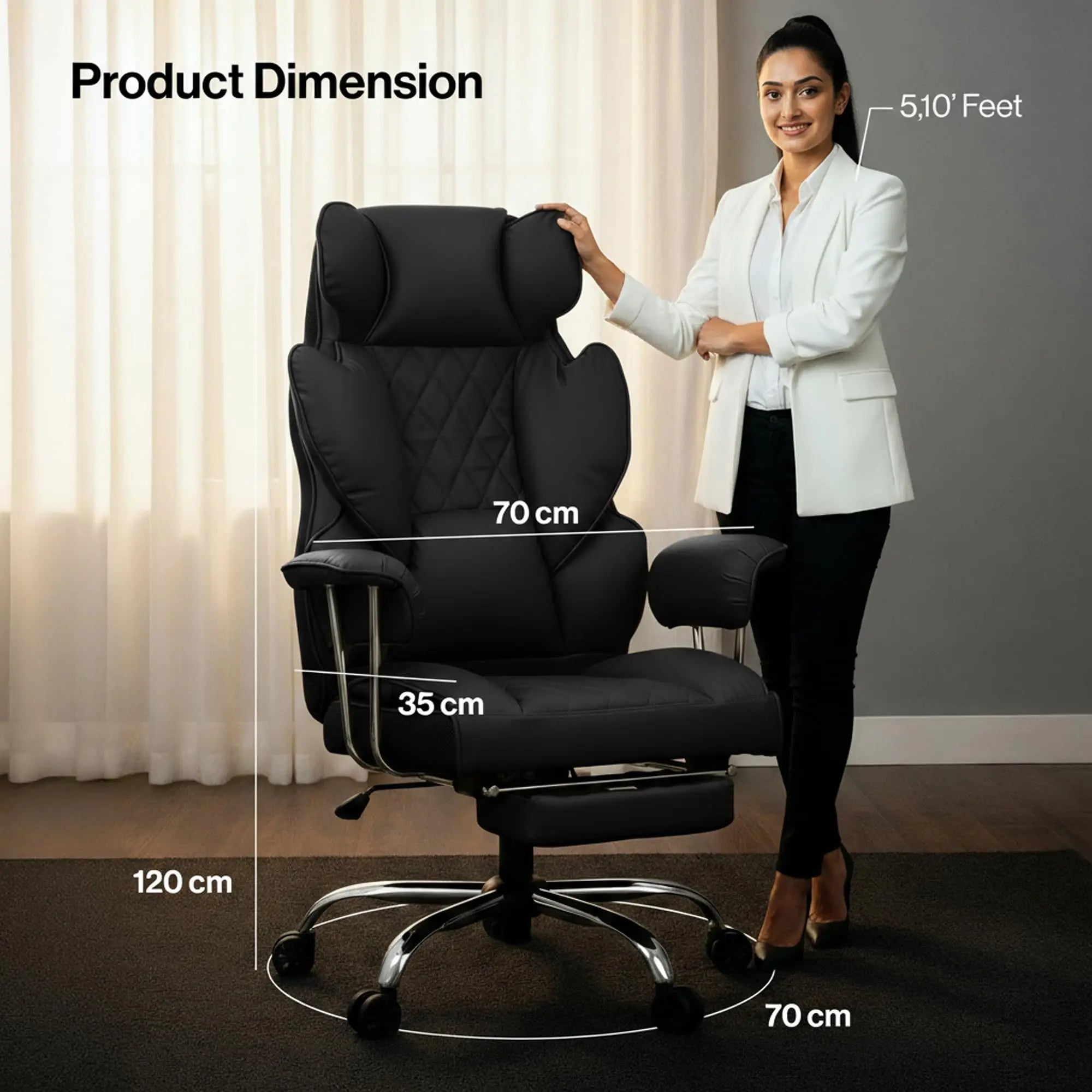 Drogo Monarch Premium Ergonomic Office Chair Drogo India