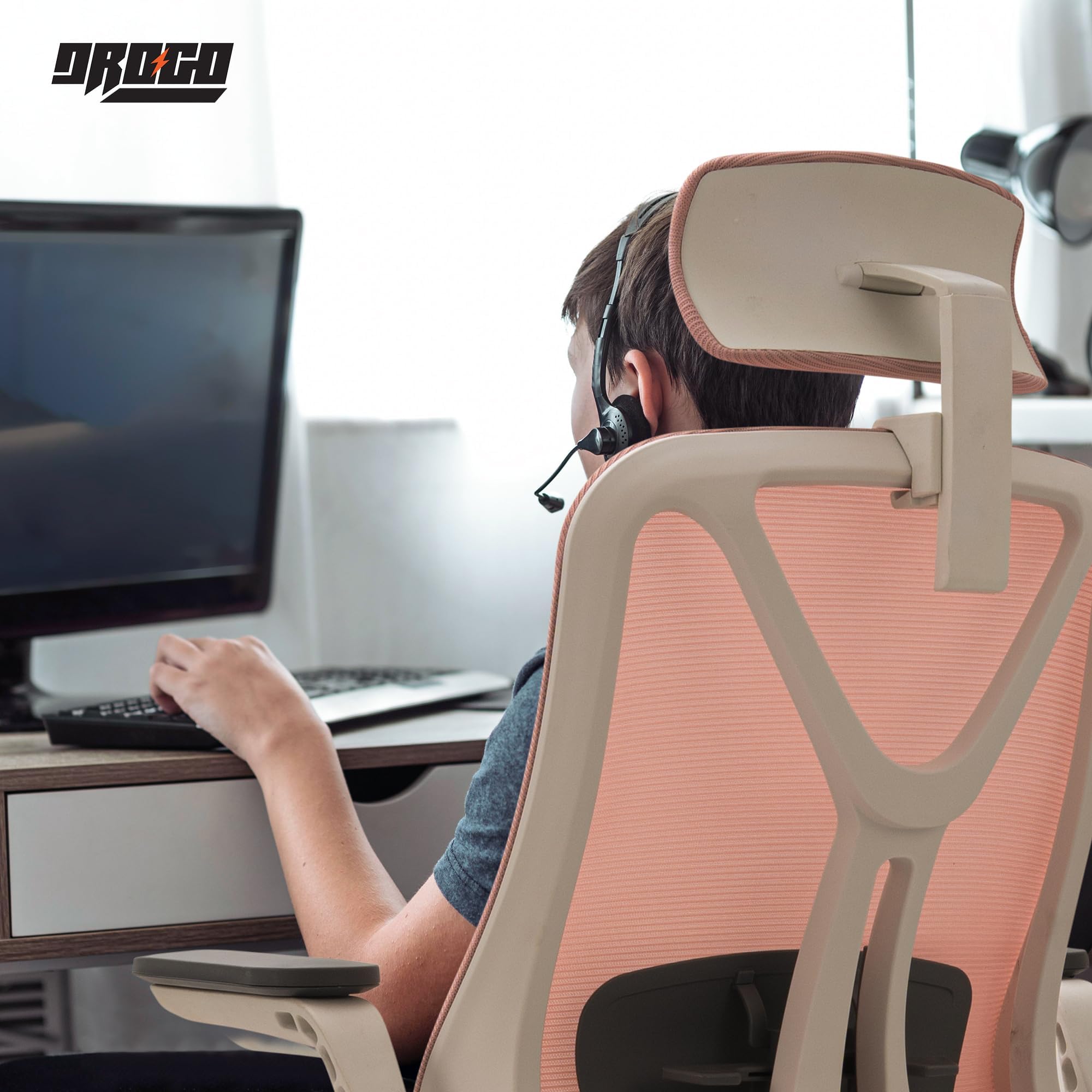 Drogo ComfortFlex Premium Ergonomic Office Chair for Work from Home
