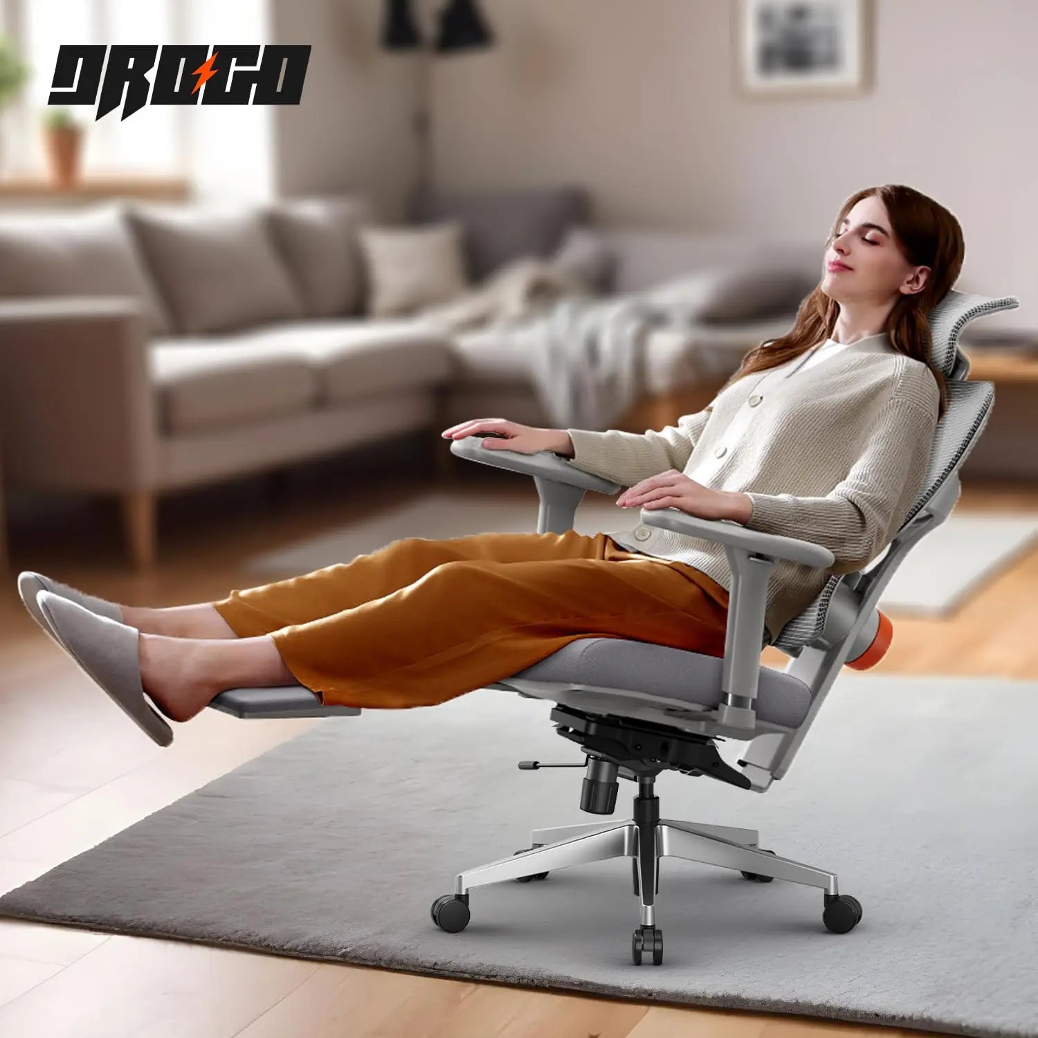 Drogo SitSmart Ergonomic Office Chair for Work from Home Galaxy Incorporation