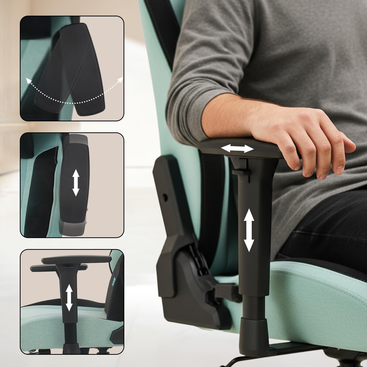 Drogo Titan Ultra Ergonomic Gaming Chair with Soft Weave Mesh Fabric