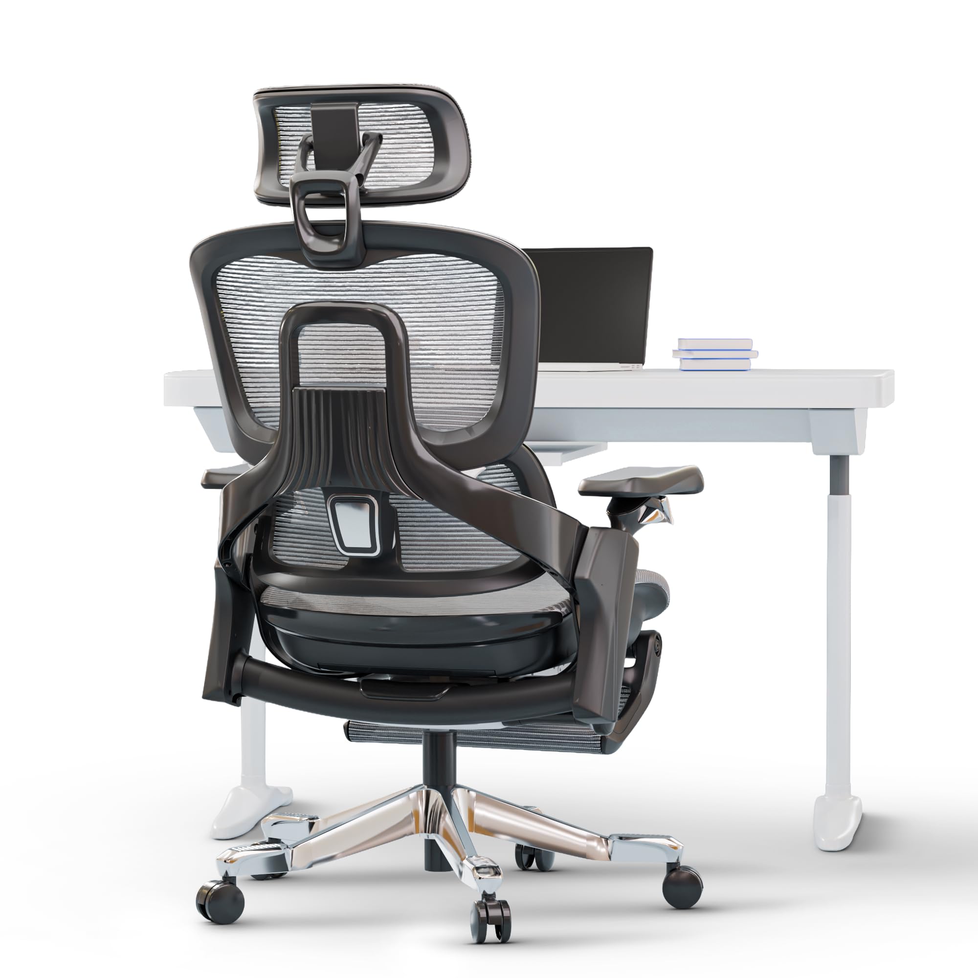 Drogo Ergo Flow Ergonomic Office Chair with Dynamic Lumbar Support & 3D Headrest