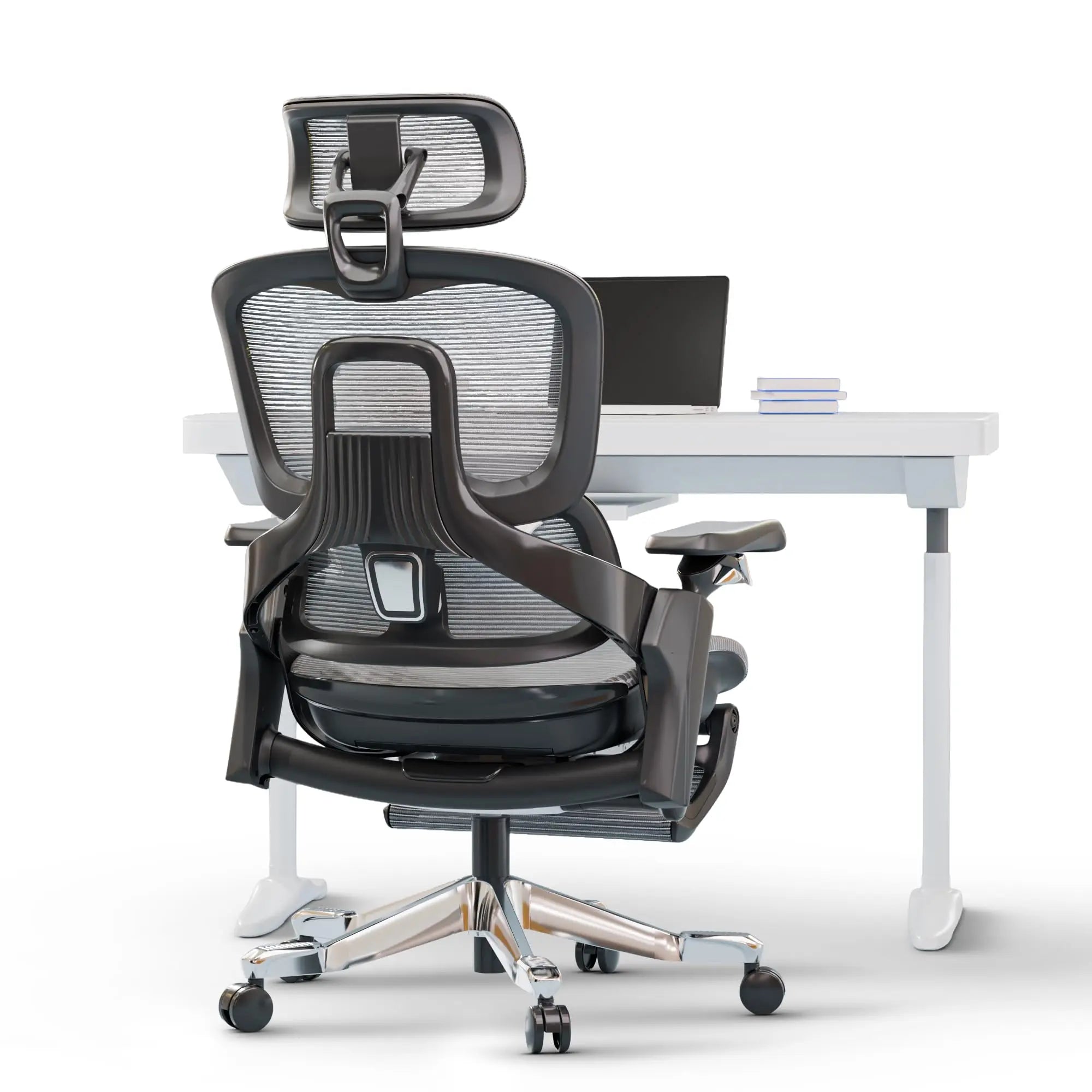 Drogo Ergo Flow Ergonomic Office Chair with Dynamic Lumbar Support & 3D Headrest Drogo India