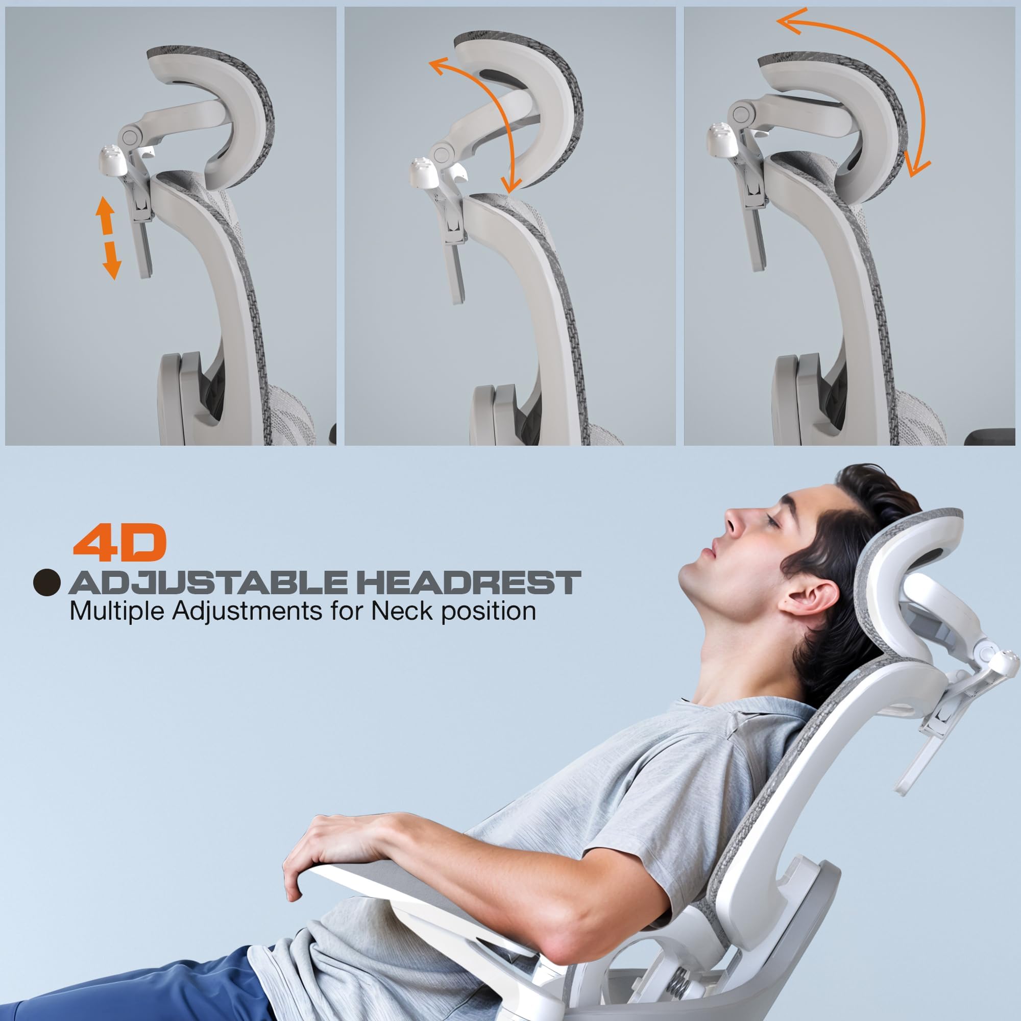 Drogo Evo Lounge Office Chair for Work from Home, Ergonomic Computer Chair