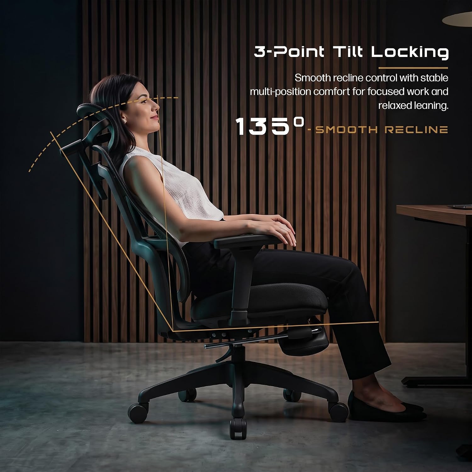 Ergonomic Mesh Office Chair for Work