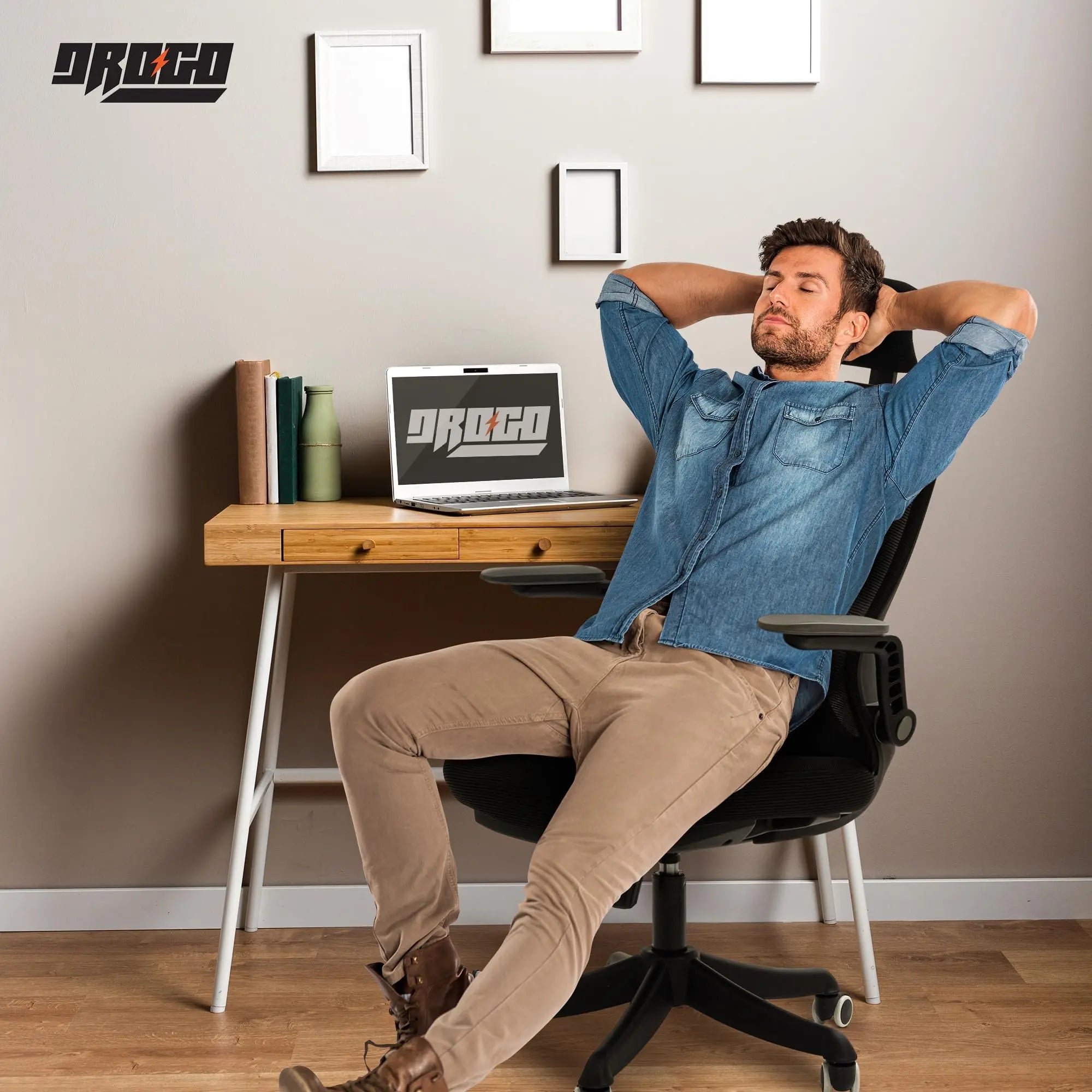 Drogo ComfortFlex Premium Ergonomic Office Chair for Work from Home Galaxy Incorporation