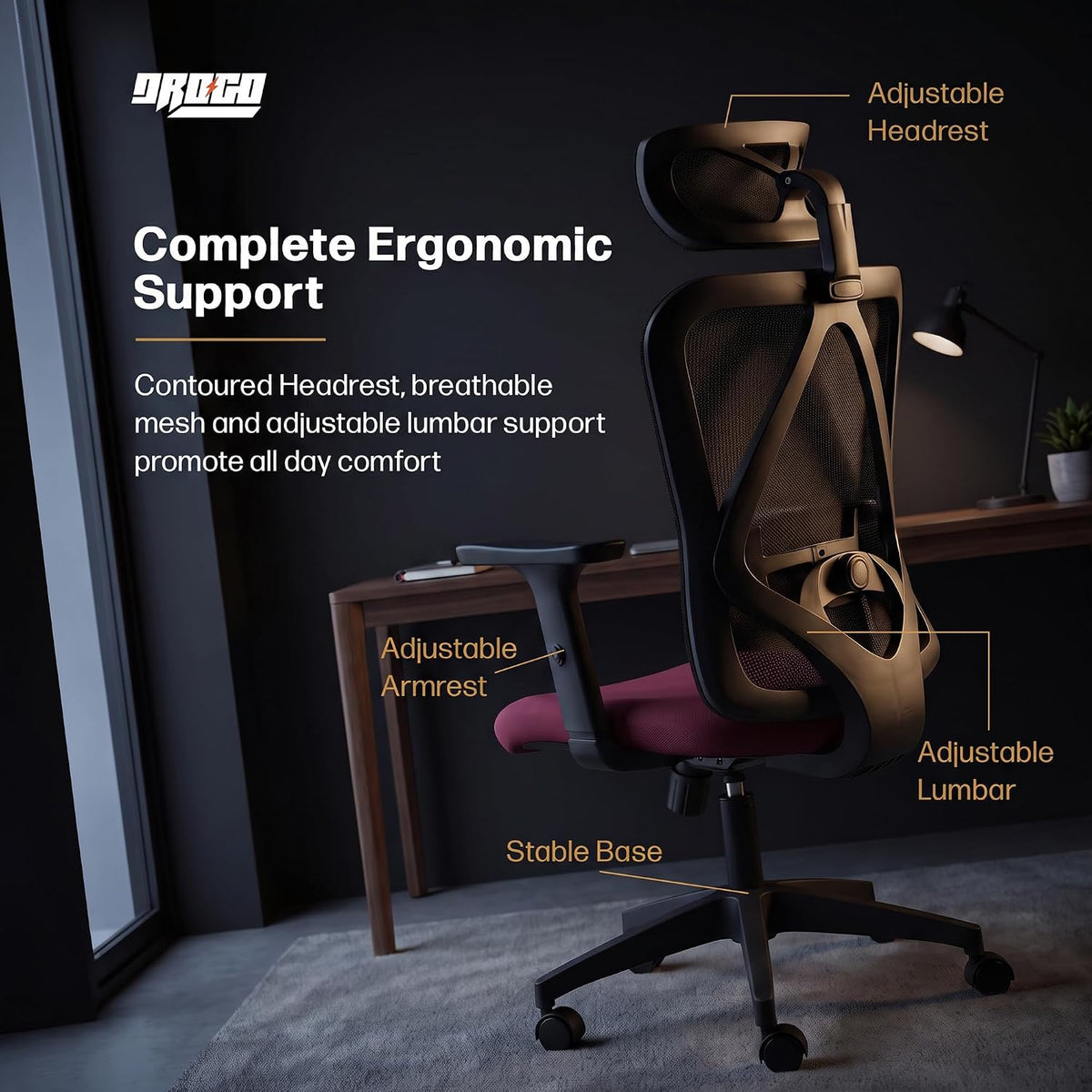 Drogo Ergonaut Ergonomic Mesh Office Chair