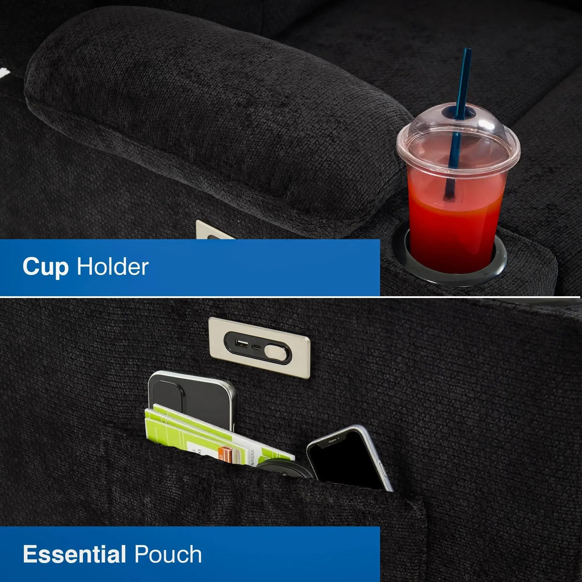 Drogo Luxora Zero Gravity Electric Motorised Single Seater Recliner Sofa with Rapid Recline Technology Drogo India