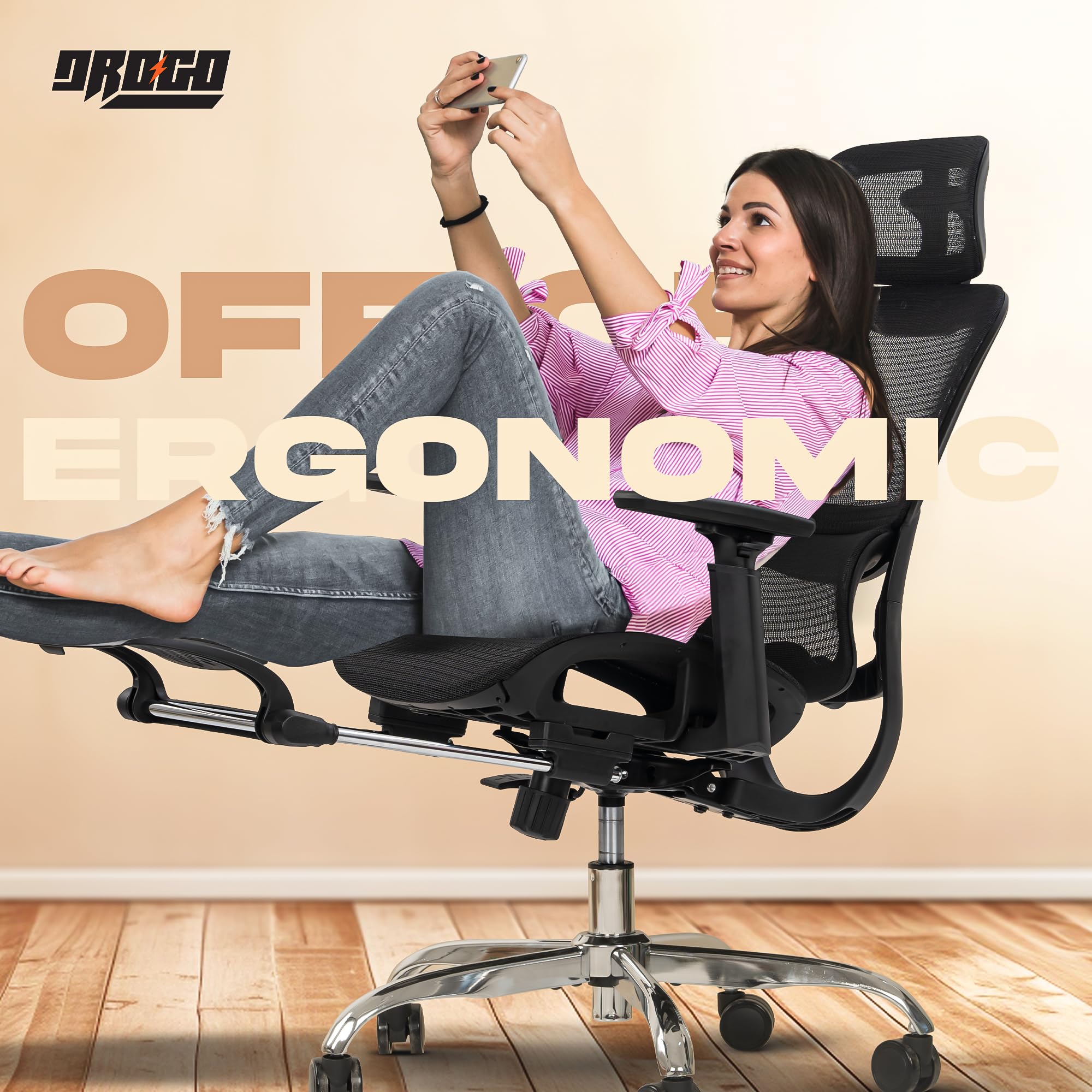Drogo ProFlex Ergonomic Office Chair for Work from Home