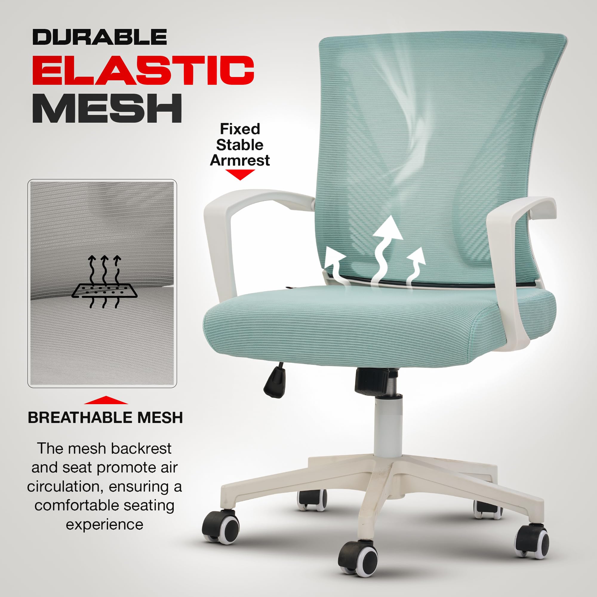 Drogo ComfortWing Ergonomic Office Chair for Work from Home